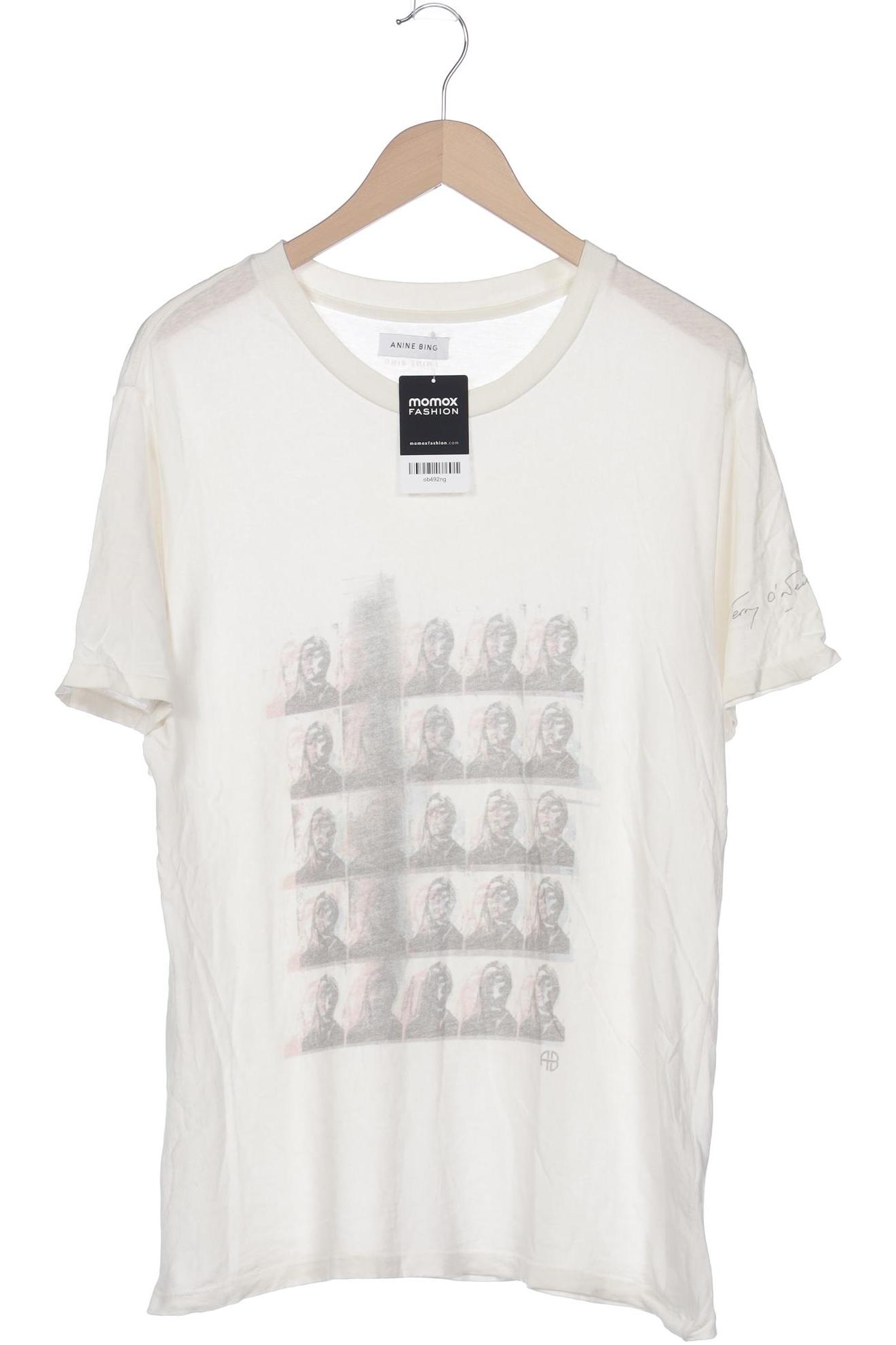 

Anine Bing Damen T-Shirt, cremeweiß, Gr. 42