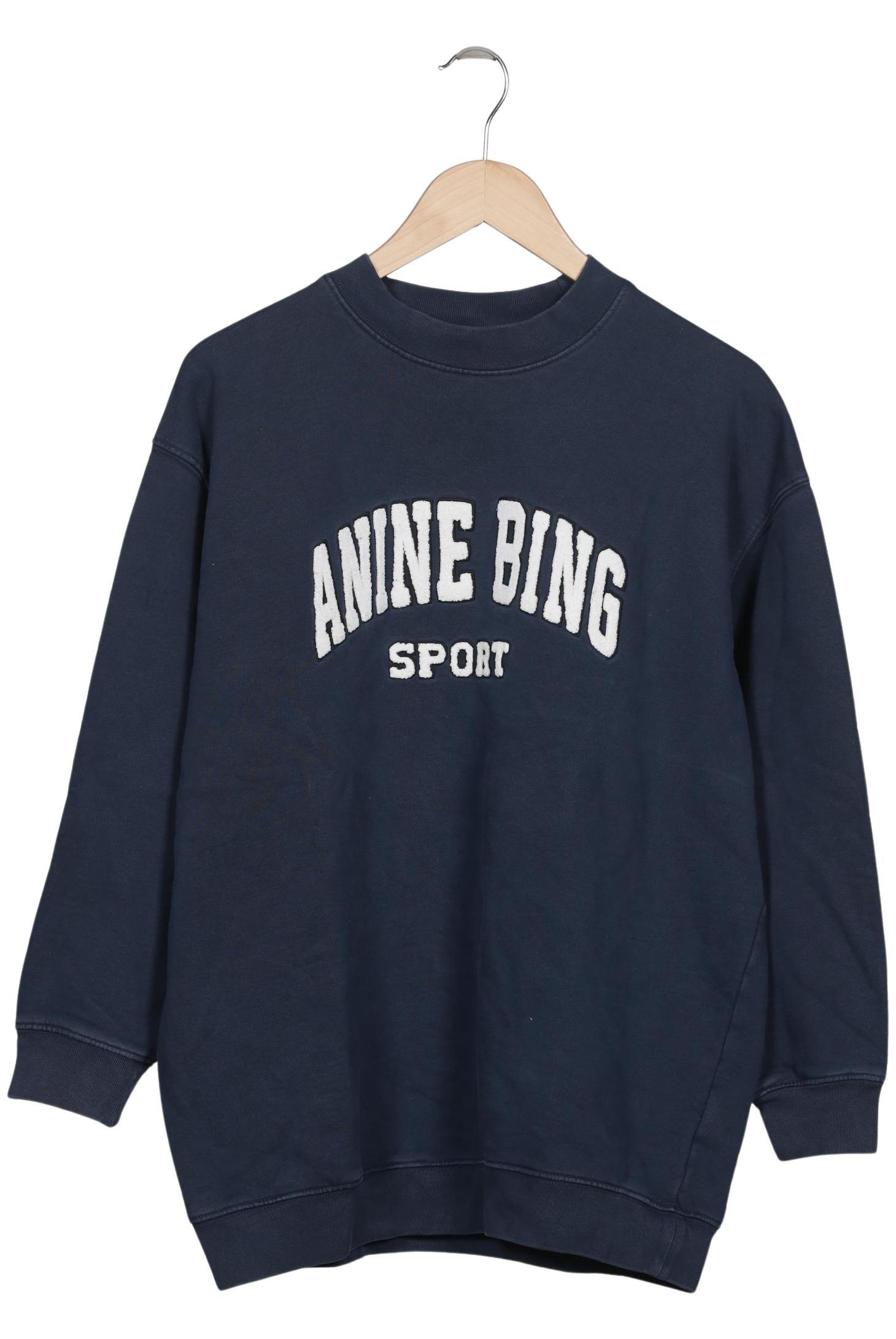 

Anine Bing Damen Sweatshirt, marineblau, Gr. 34