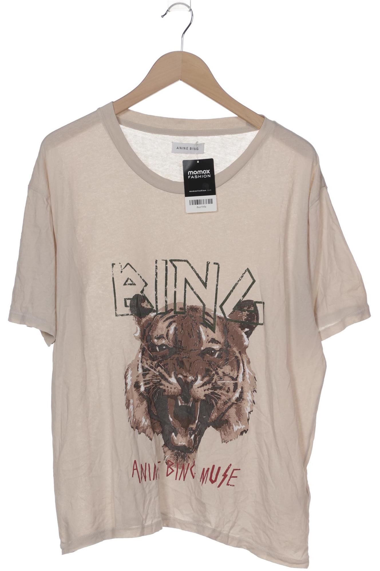 

Anine Bing Damen T-Shirt, beige, Gr. 36