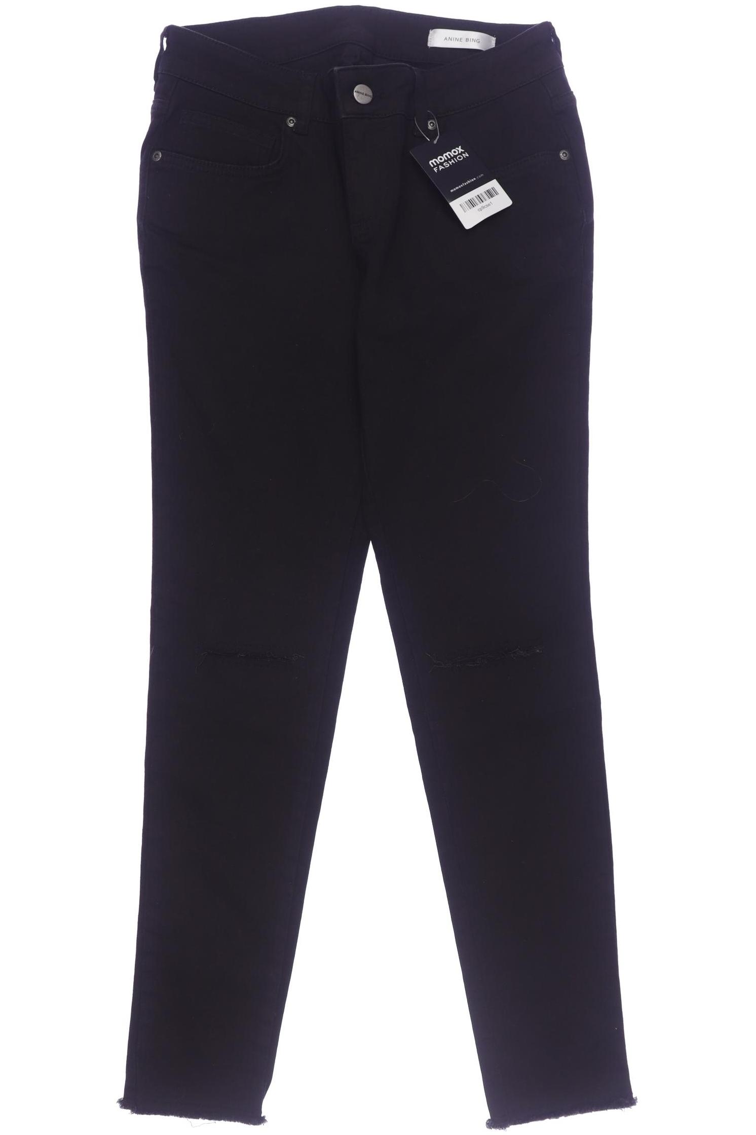 

Anine Bing Damen Jeans, schwarz, Gr. 28
