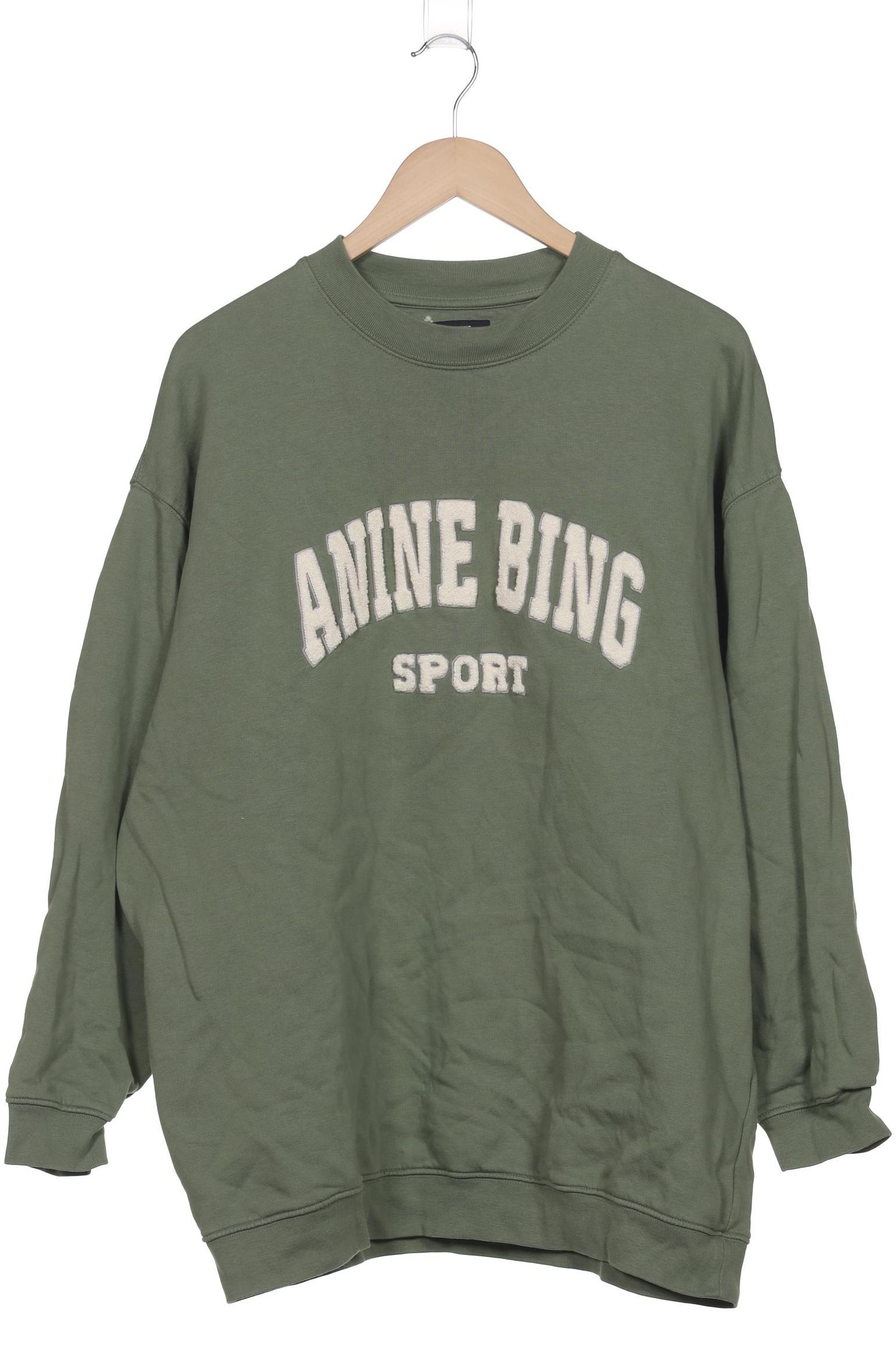 

Anine Bing Damen Sweatshirt, grün, Gr. 36