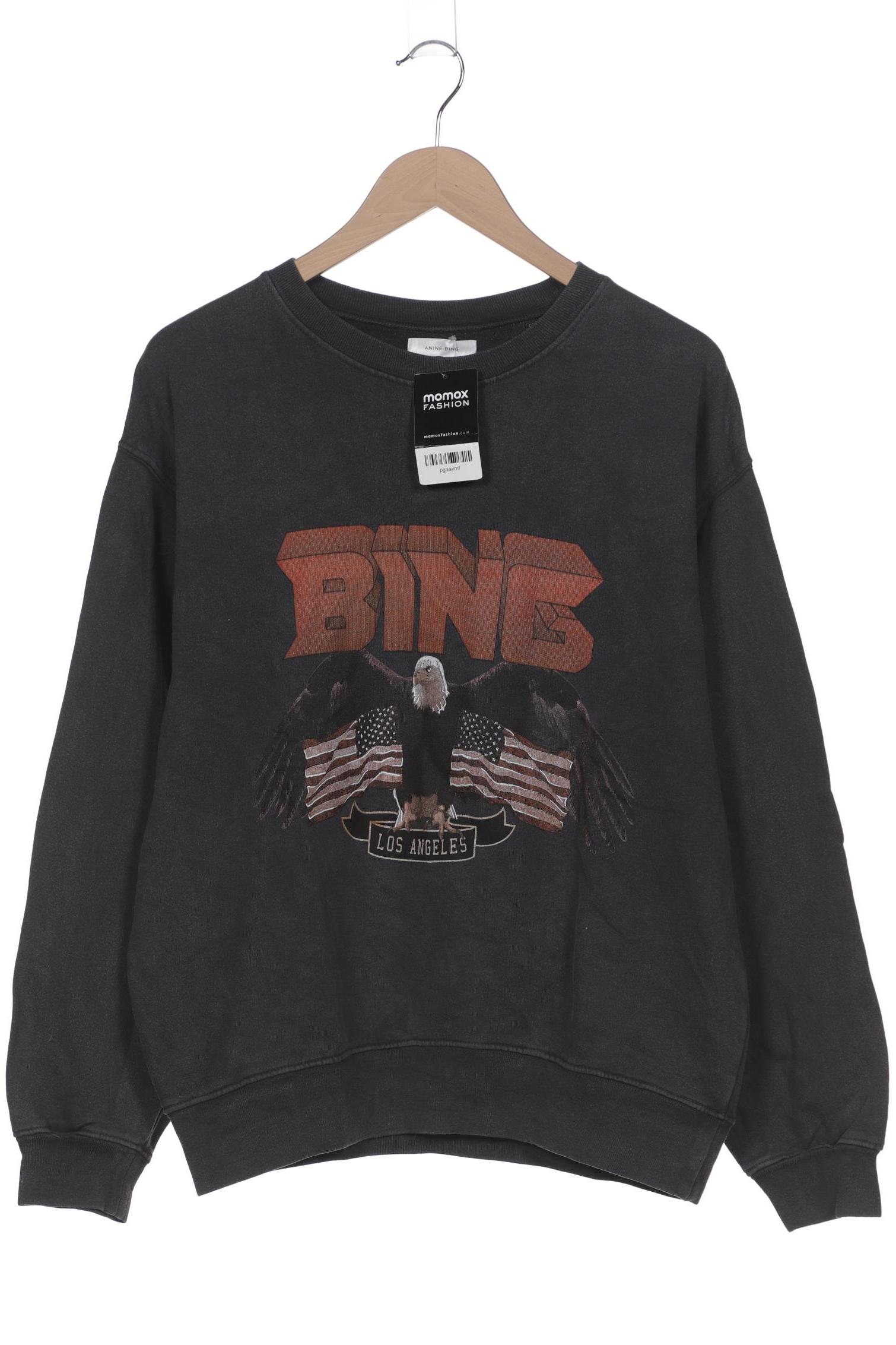 

Anine Bing Damen Sweatshirt, grau, Gr. 38