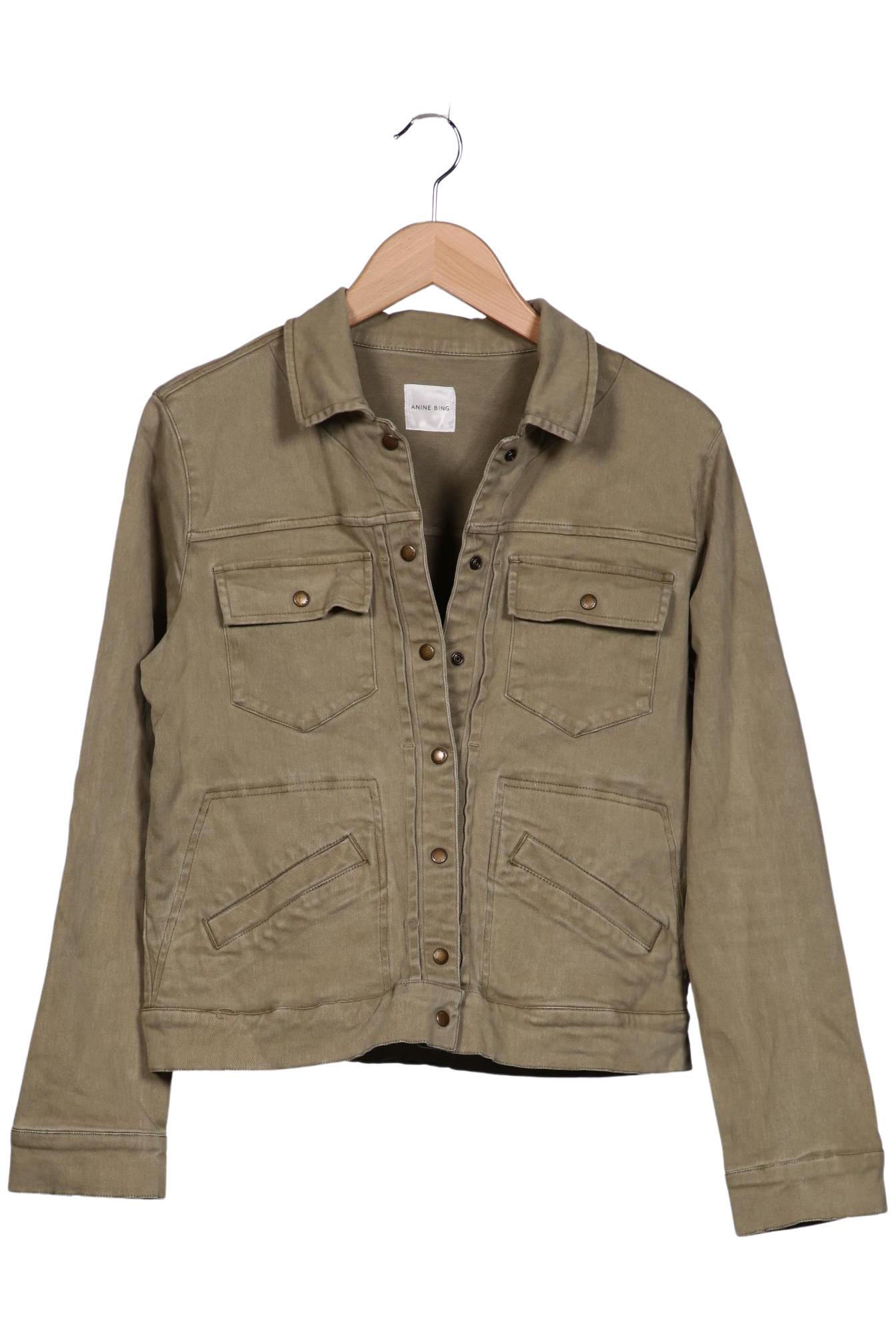 

Anine Bing Damen Jacke, grün, Gr. 38