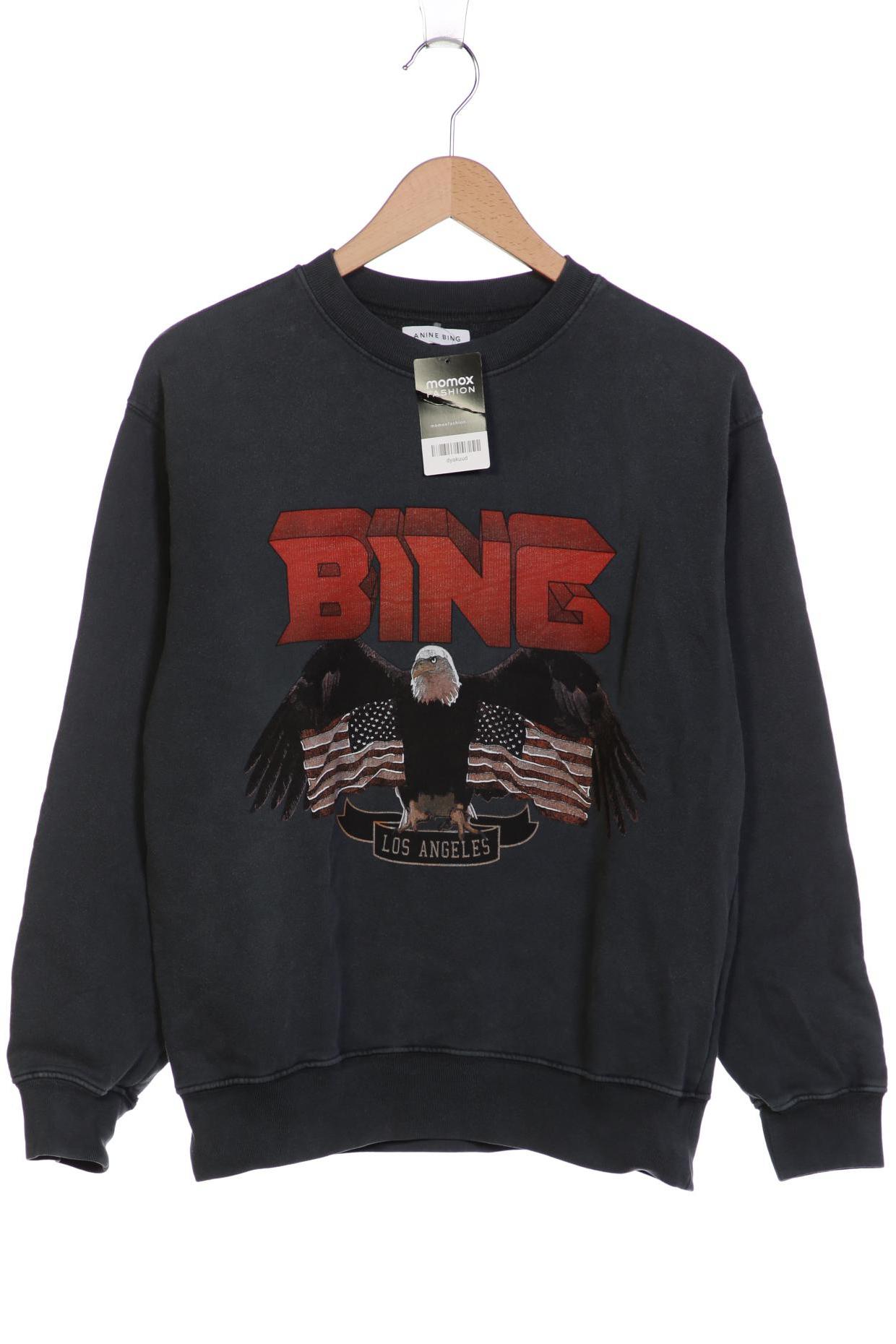 

Anine Bing Damen Sweatshirt, grau, Gr. 34