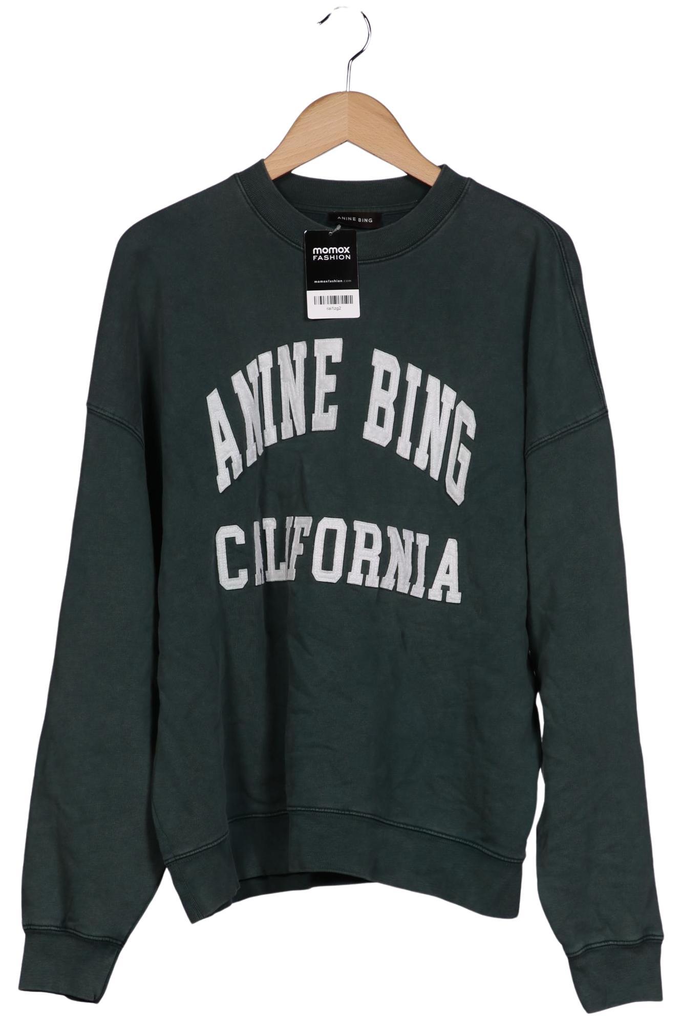 

Anine Bing Damen Sweatshirt, grün, Gr. 34