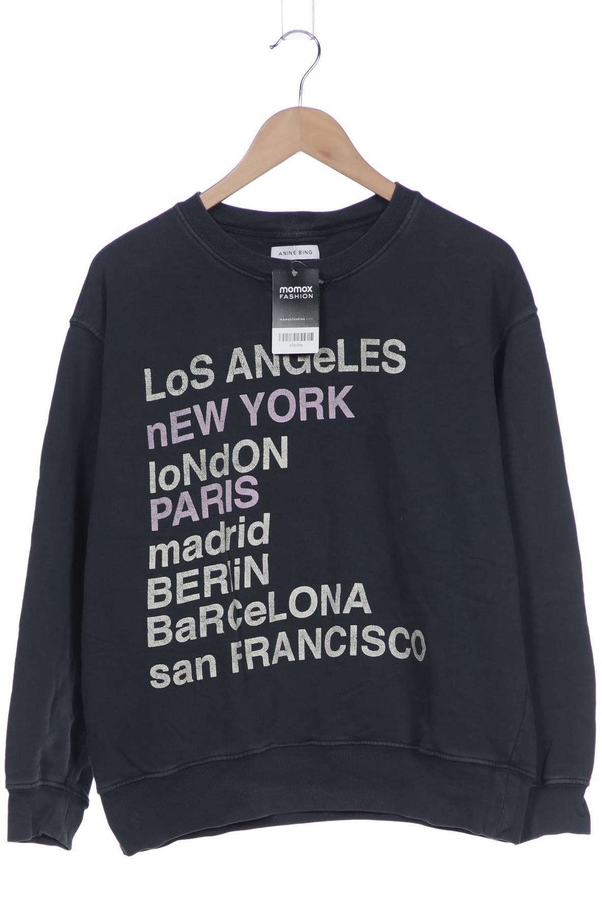 

Anine Bing Damen Sweatshirt, grau, Gr. 42