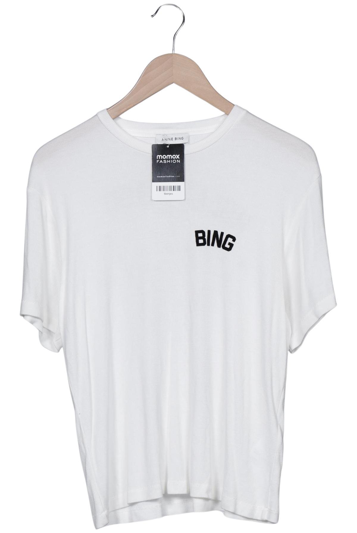 

Anine Bing Damen T-Shirt, weiß, Gr. 38