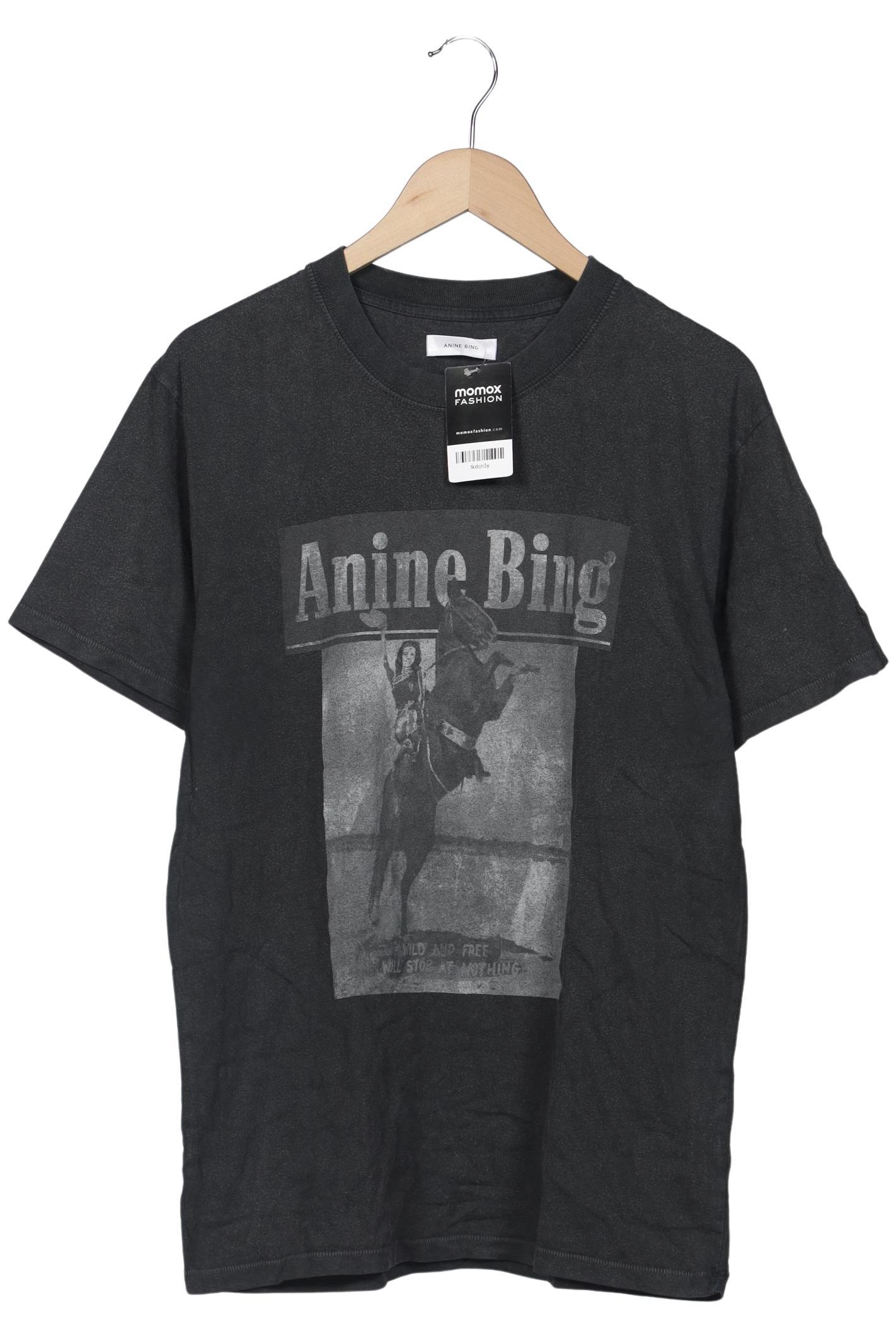 

Anine Bing Damen T-Shirt, grau, Gr. 42