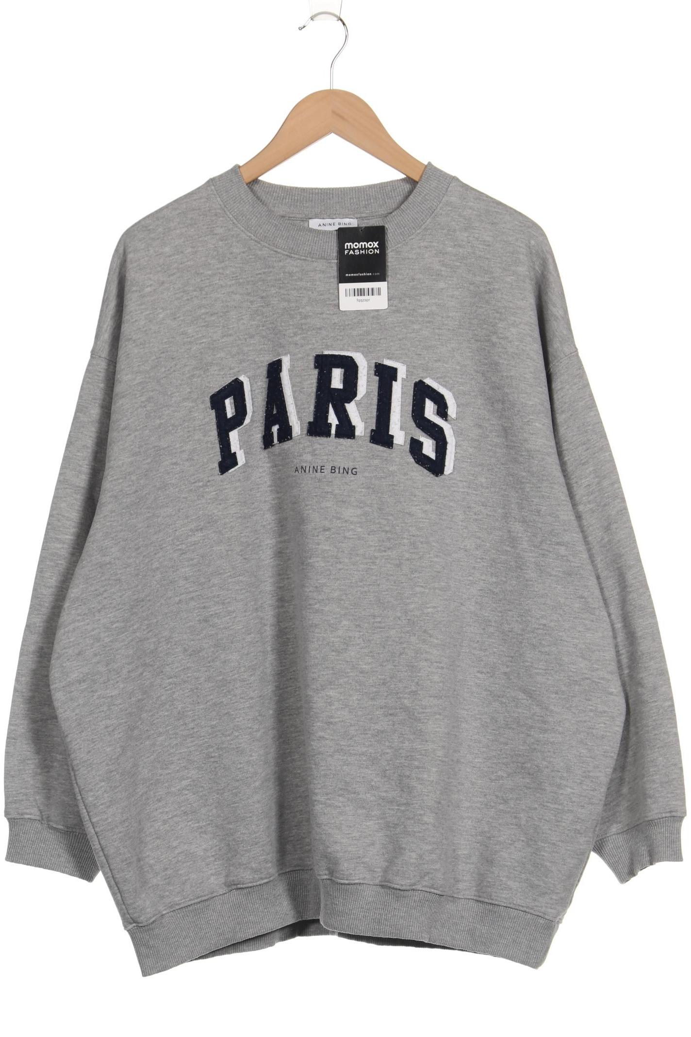 

Anine Bing Damen Sweatshirt, grau, Gr. 44