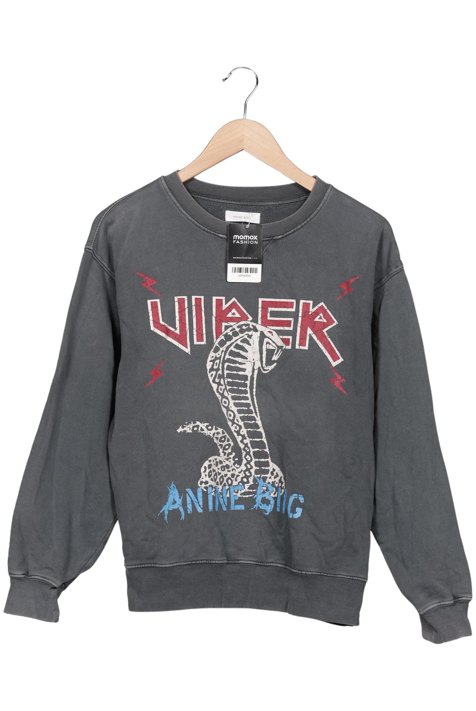 

Anine Bing Damen Sweatshirt, grau, Gr. 36