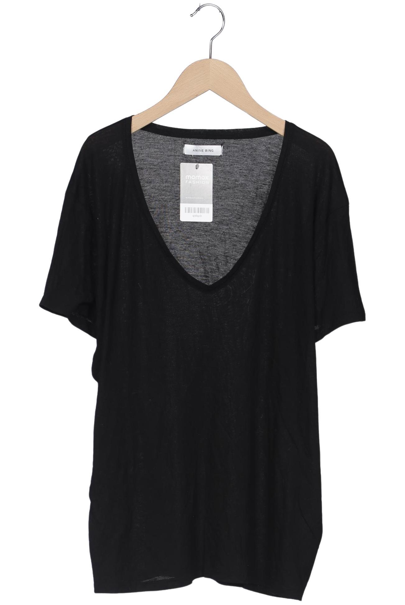 

Anine Bing Damen T-Shirt, schwarz, Gr. 42
