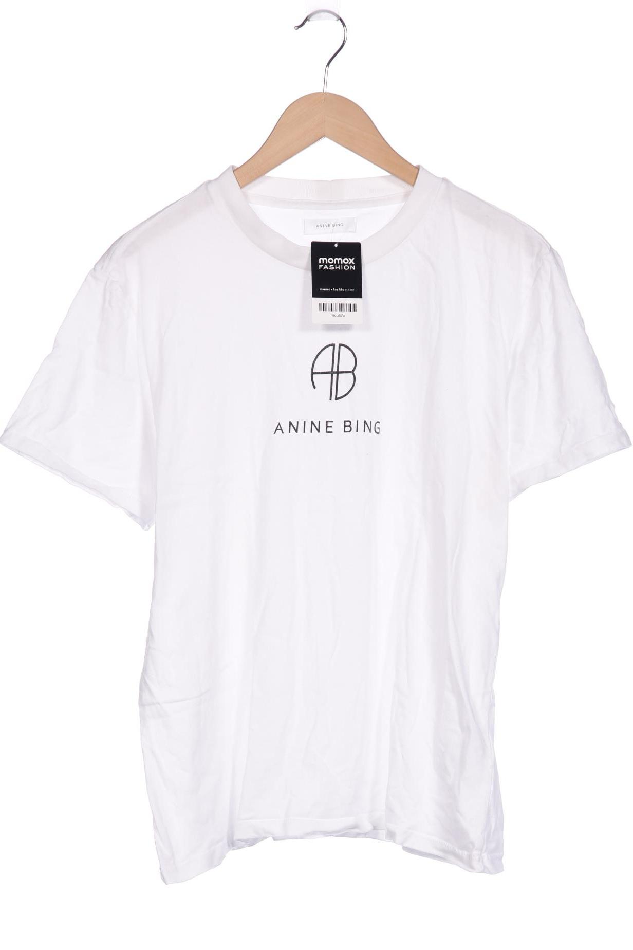

Anine Bing Damen T-Shirt, weiß, Gr. 36