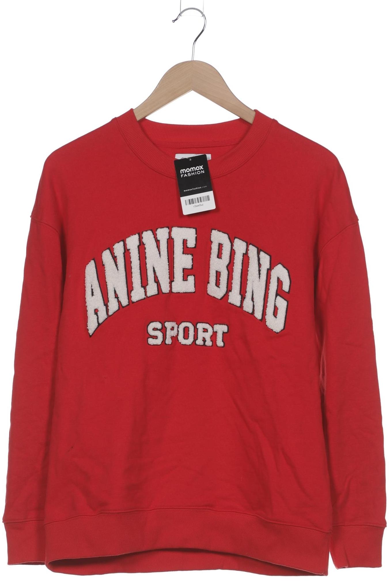 

Anine Bing Damen Sweatshirt, rot, Gr. 38