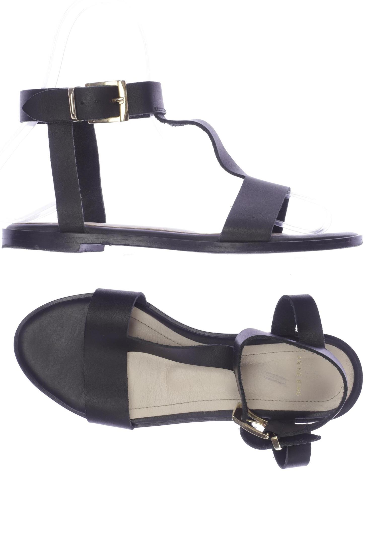 

Anine Bing Damen Sandale, schwarz, Gr. 36
