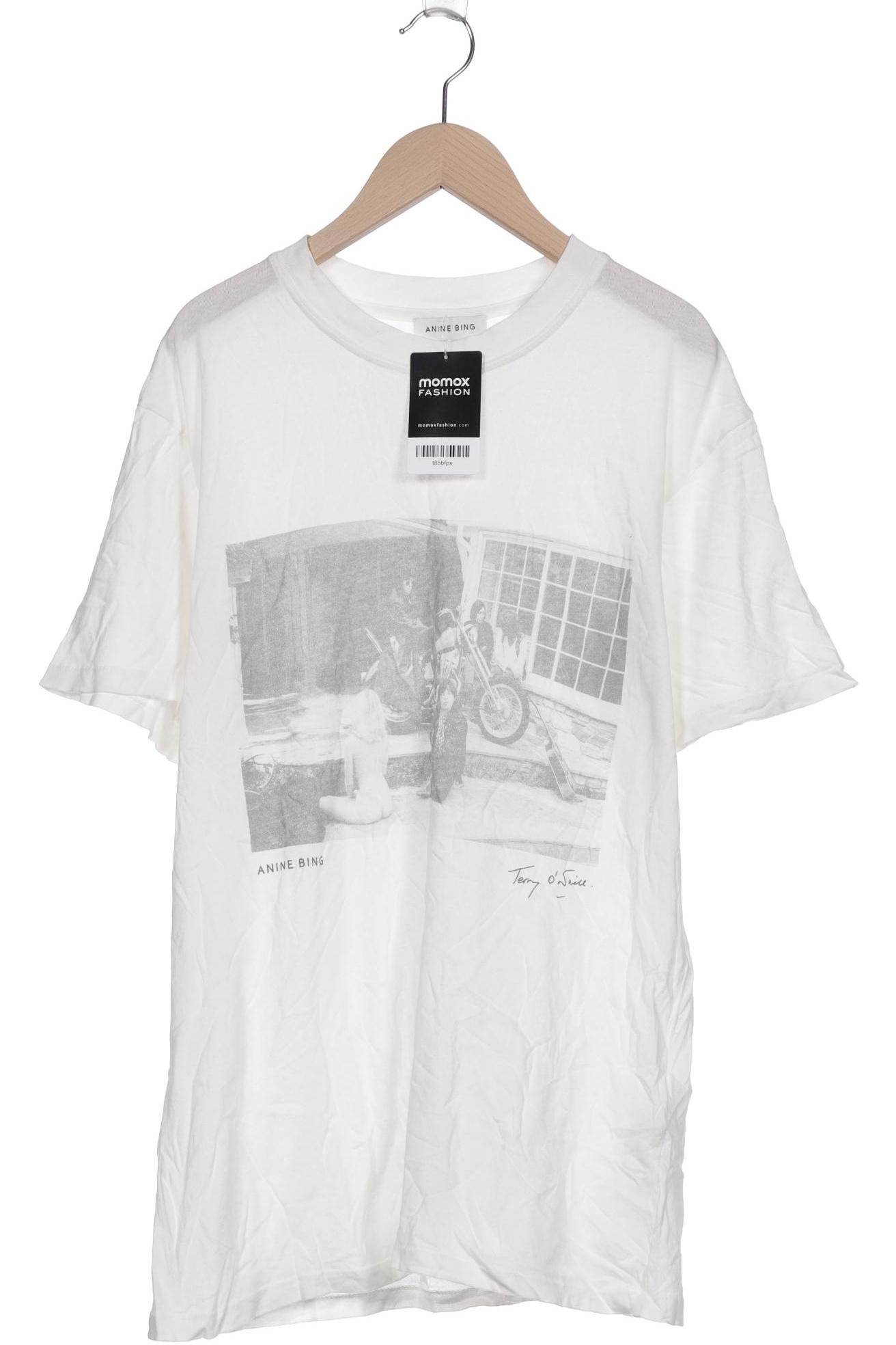 

Anine Bing Herren T-Shirt, cremeweiß, Gr. 46