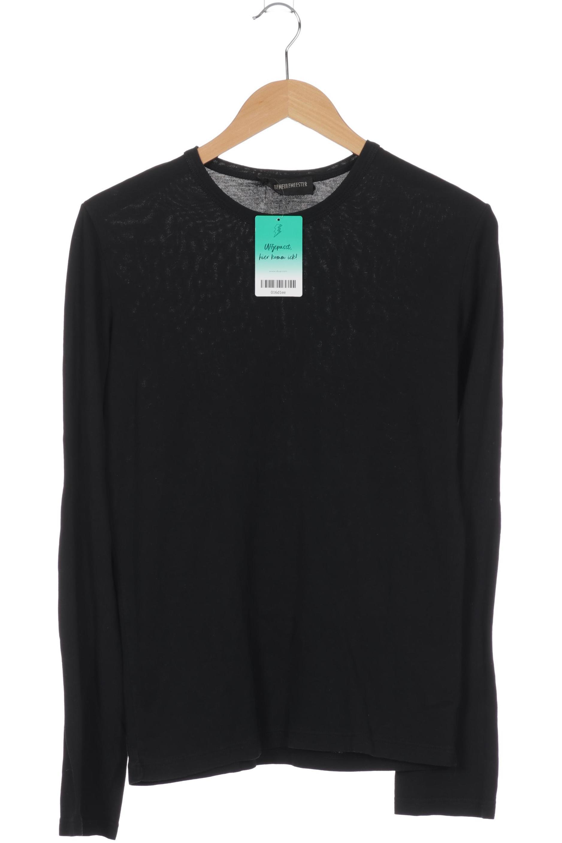 

Ann Demeulemeester Damen Langarmshirt, schwarz, Gr.