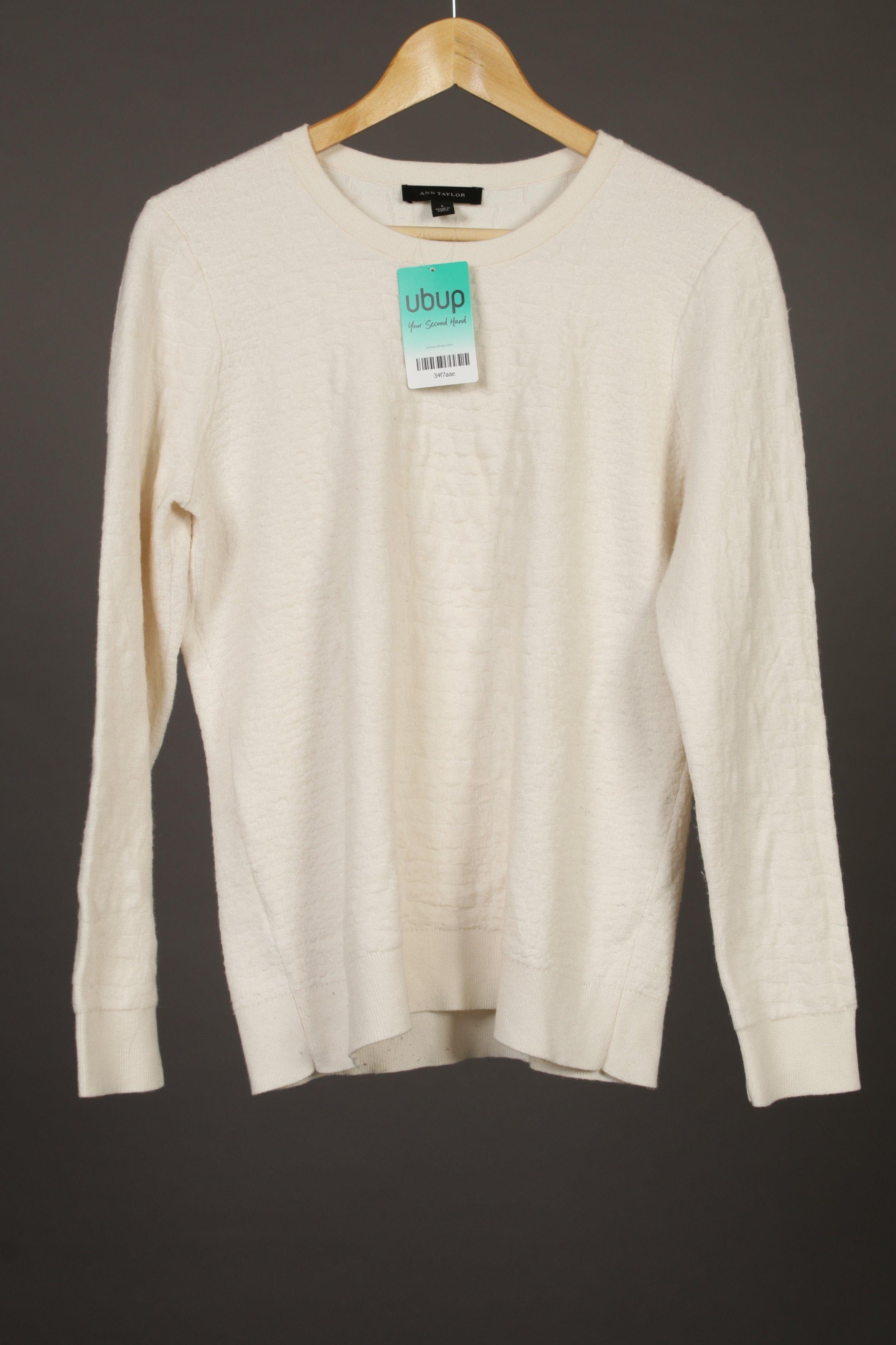 

Ann Taylor Damen Pullover, beige, Gr.