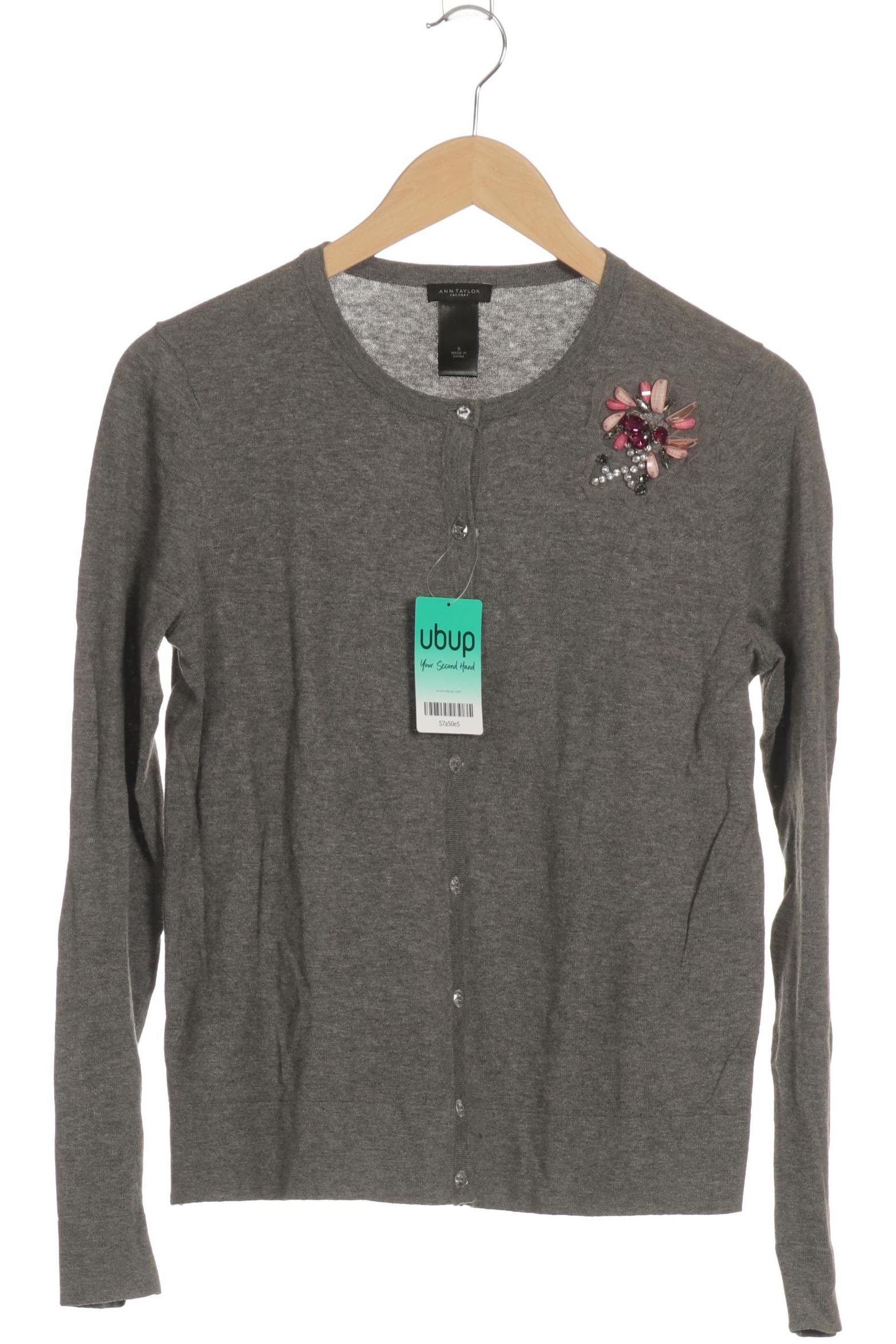 

Ann Taylor Damen Strickjacke, grau, Gr.
