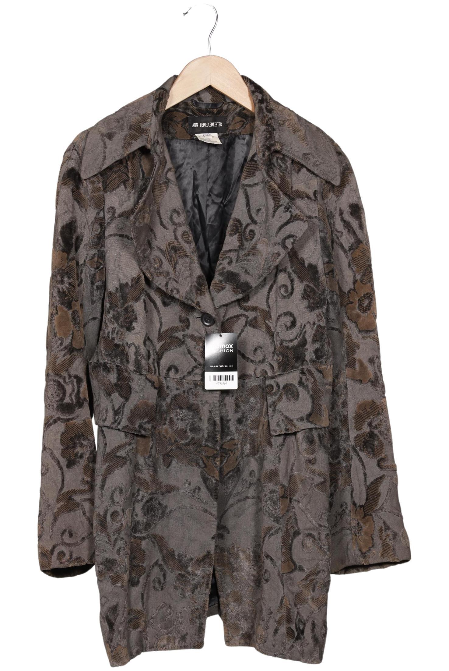 

Ann Demeulemeester Damen Mantel, grau, Gr. 40