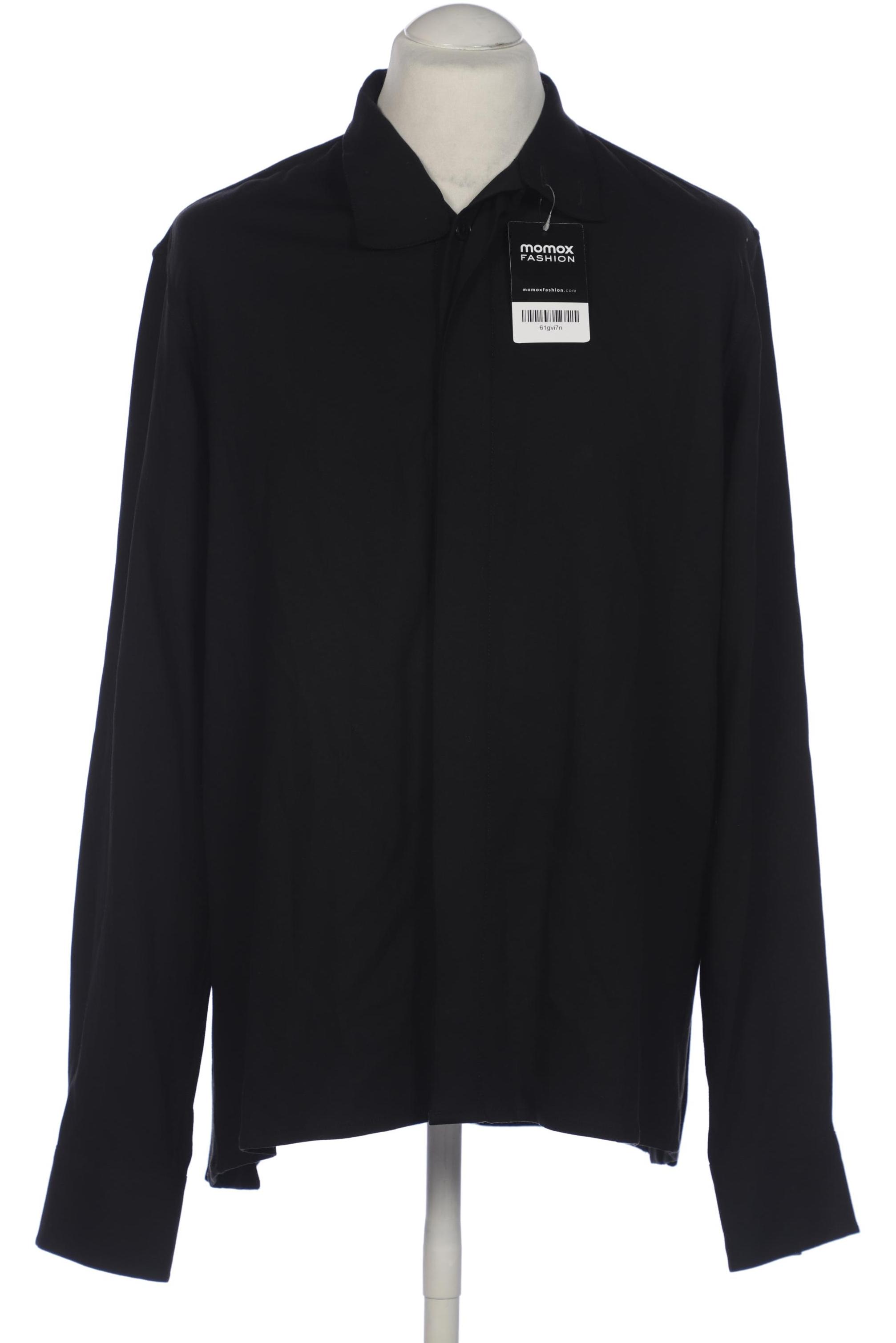 

Ann Demeulemeester Herren Hemd, schwarz, Gr. 48