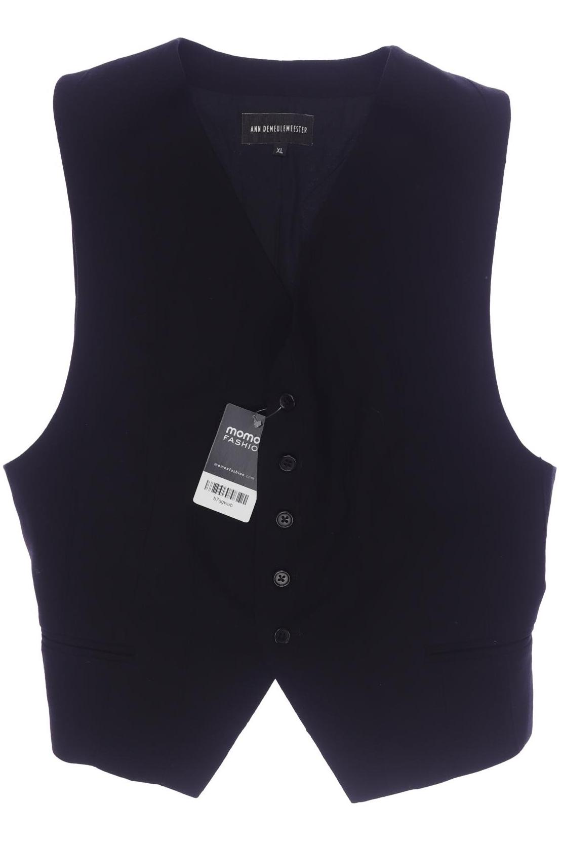 

Ann Demeulemeester Herren Weste, schwarz, Gr. 54