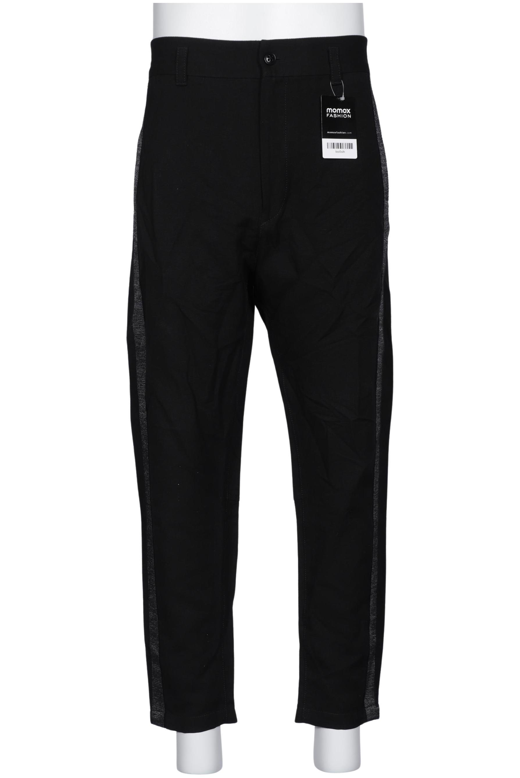 

Ann Demeulemeester Herren Stoffhose, schwarz, Gr. 0