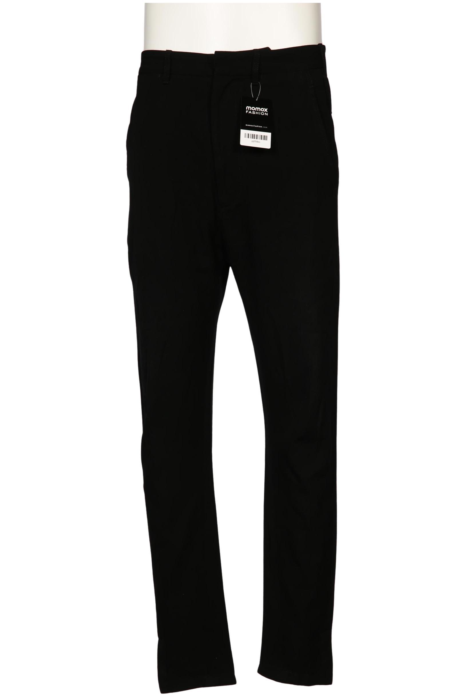 

Ann Demeulemeester Herren Stoffhose, schwarz, Gr. 0