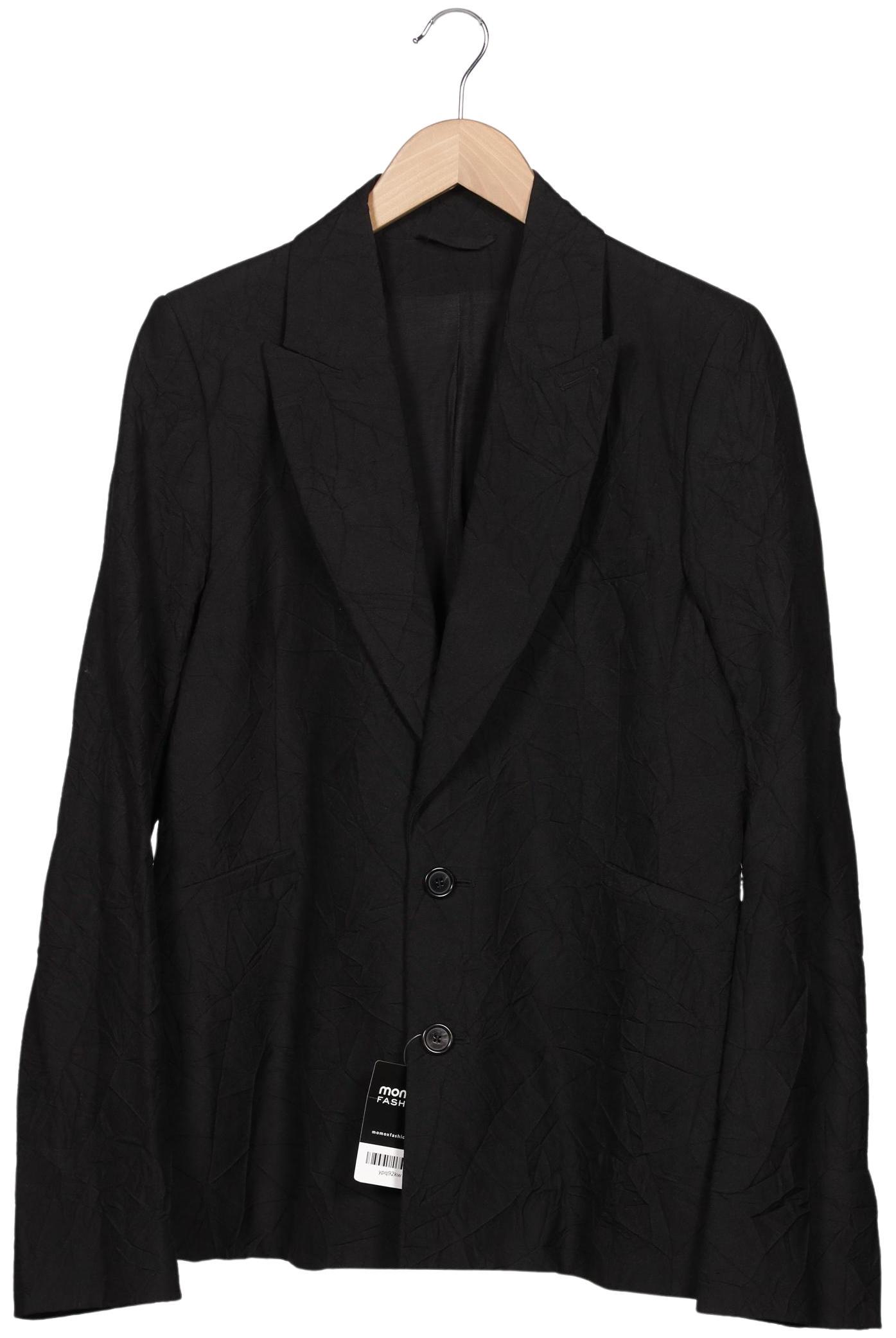 

Ann Demeulemeester Herren Sakko, schwarz, Gr. 46