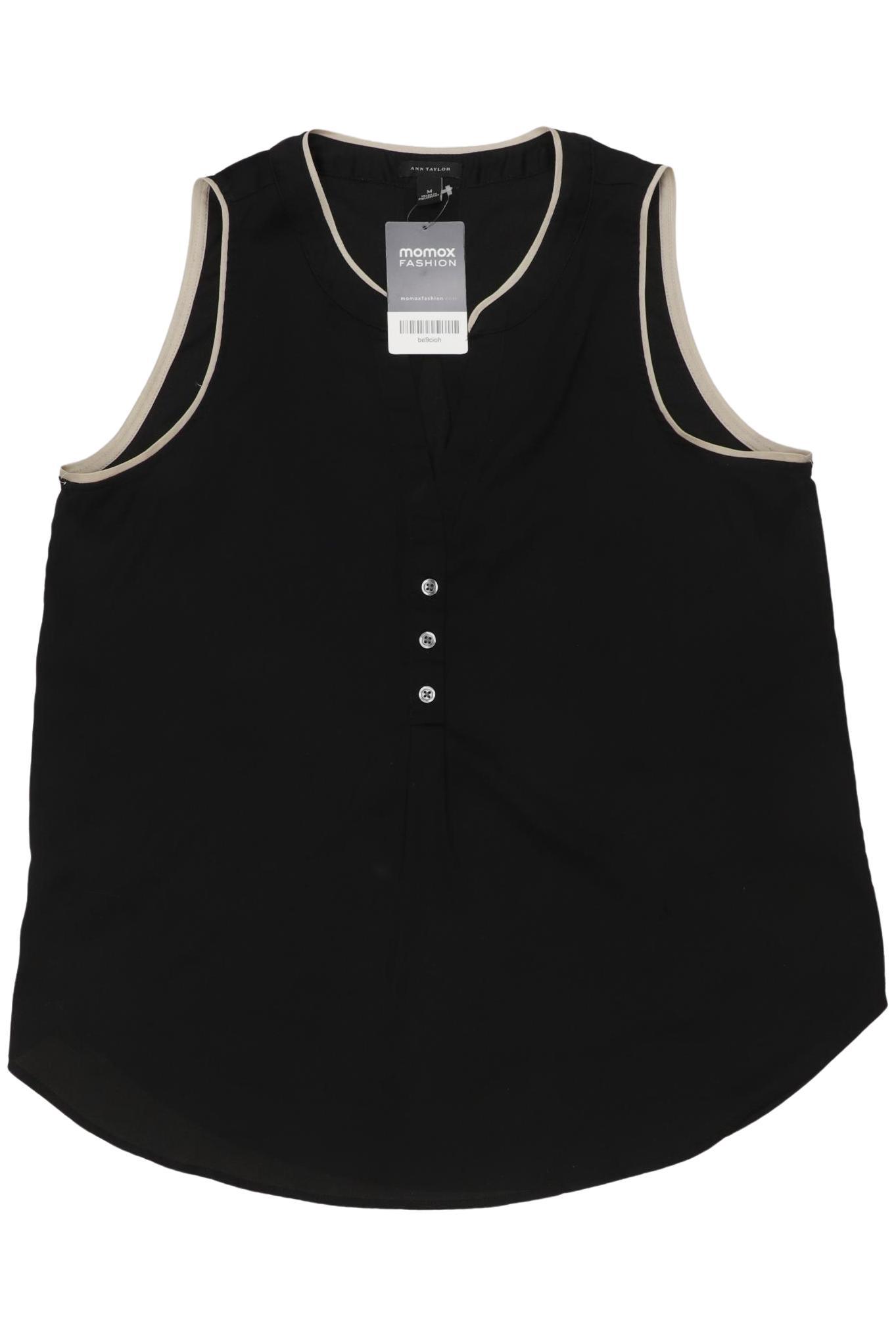 

Ann Taylor Damen Top, schwarz, Gr. 38