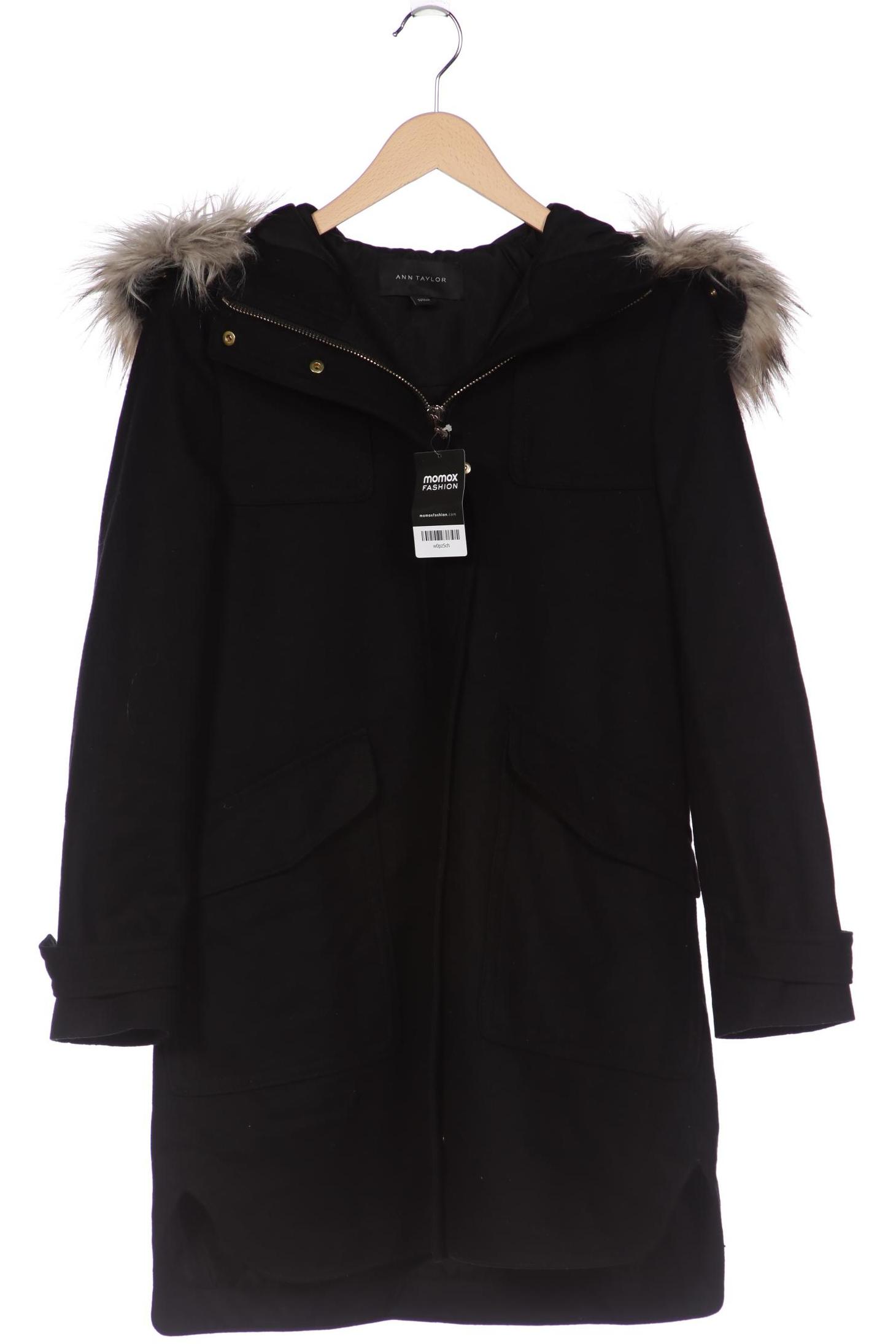 

Ann Taylor Damen Mantel, schwarz, Gr. 36