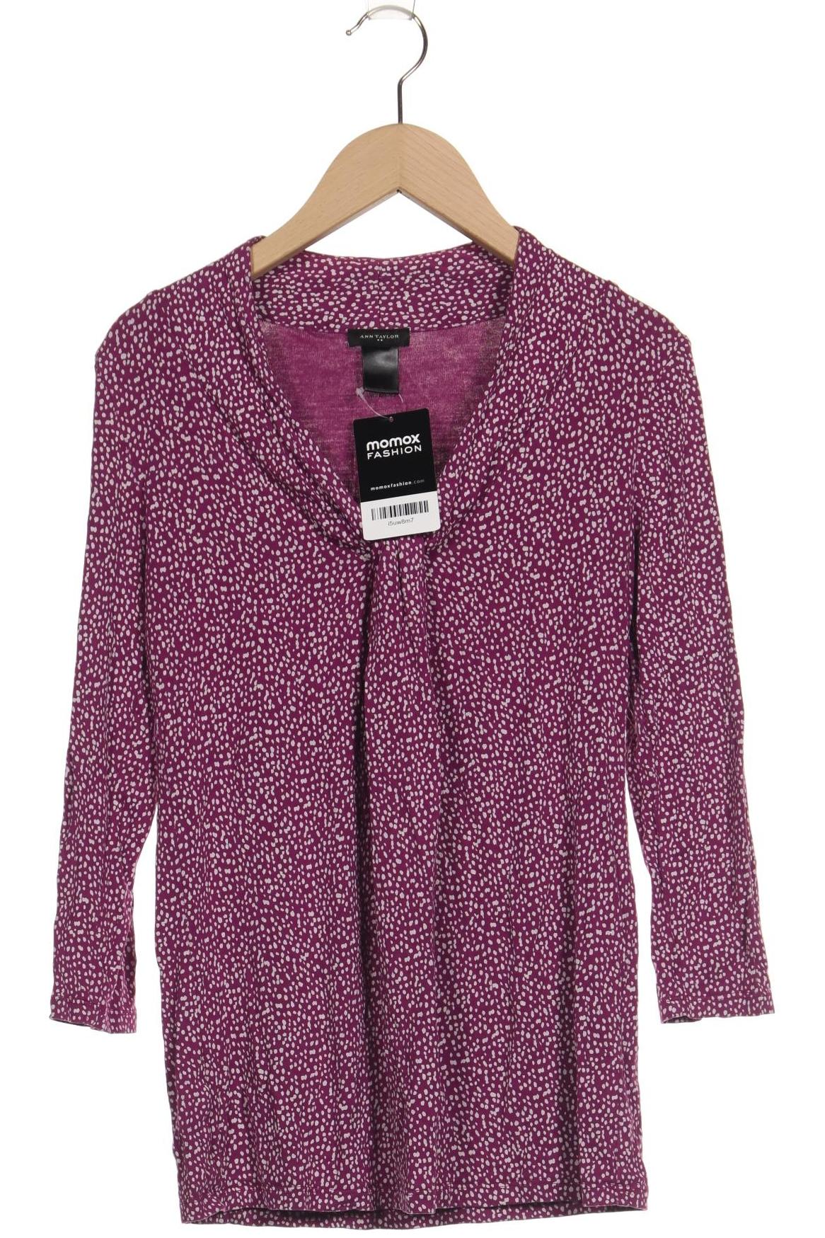

Ann Taylor Damen Langarmshirt, flieder, Gr. 34