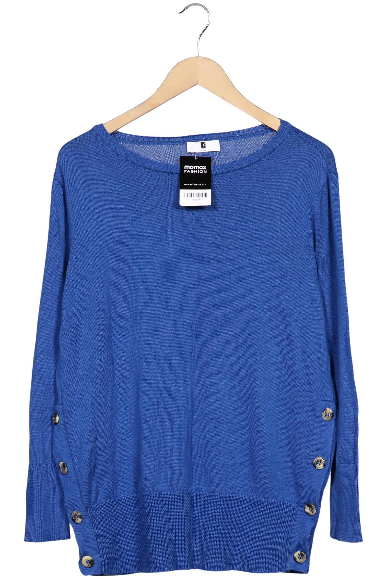 

Anna Aura by Peter Hahn Damen Pullover, blau, Gr. 40