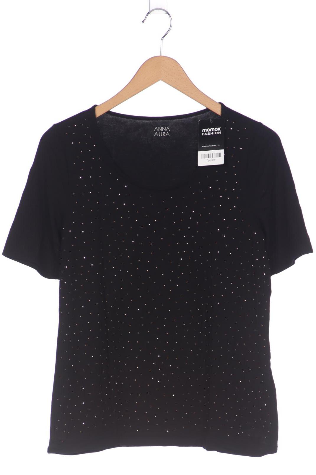

Anna Aura by Peter Hahn Damen T-Shirt, schwarz, Gr. 42