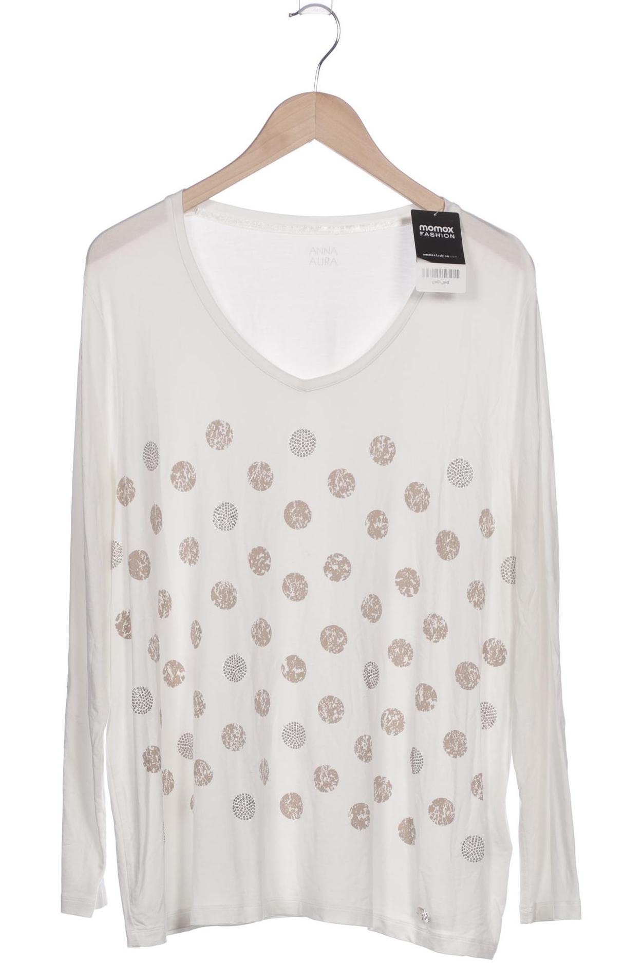

Anna Aura by Peter Hahn Damen Langarmshirt, weiß, Gr. 50