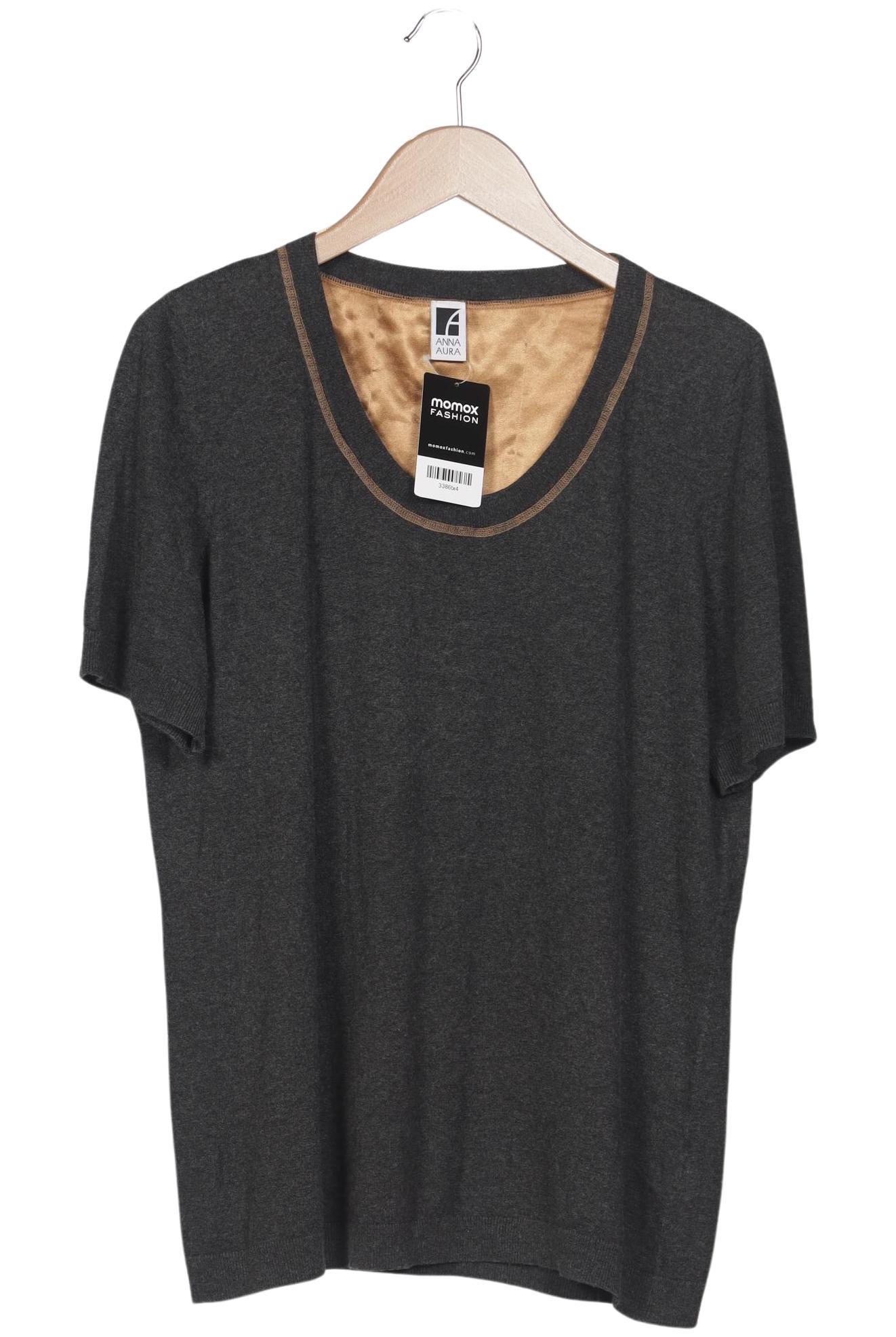 

Anna Aura by Peter Hahn Damen Pullover, grau, Gr. 50