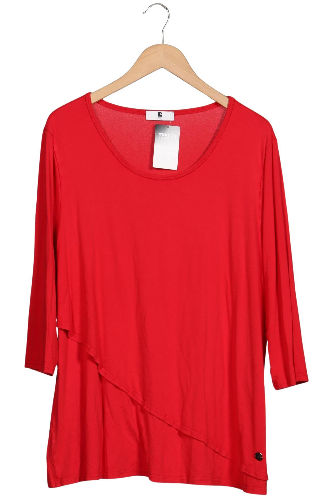 

Anna Aura by Peter Hahn Damen Langarmshirt, rot, Gr. 50