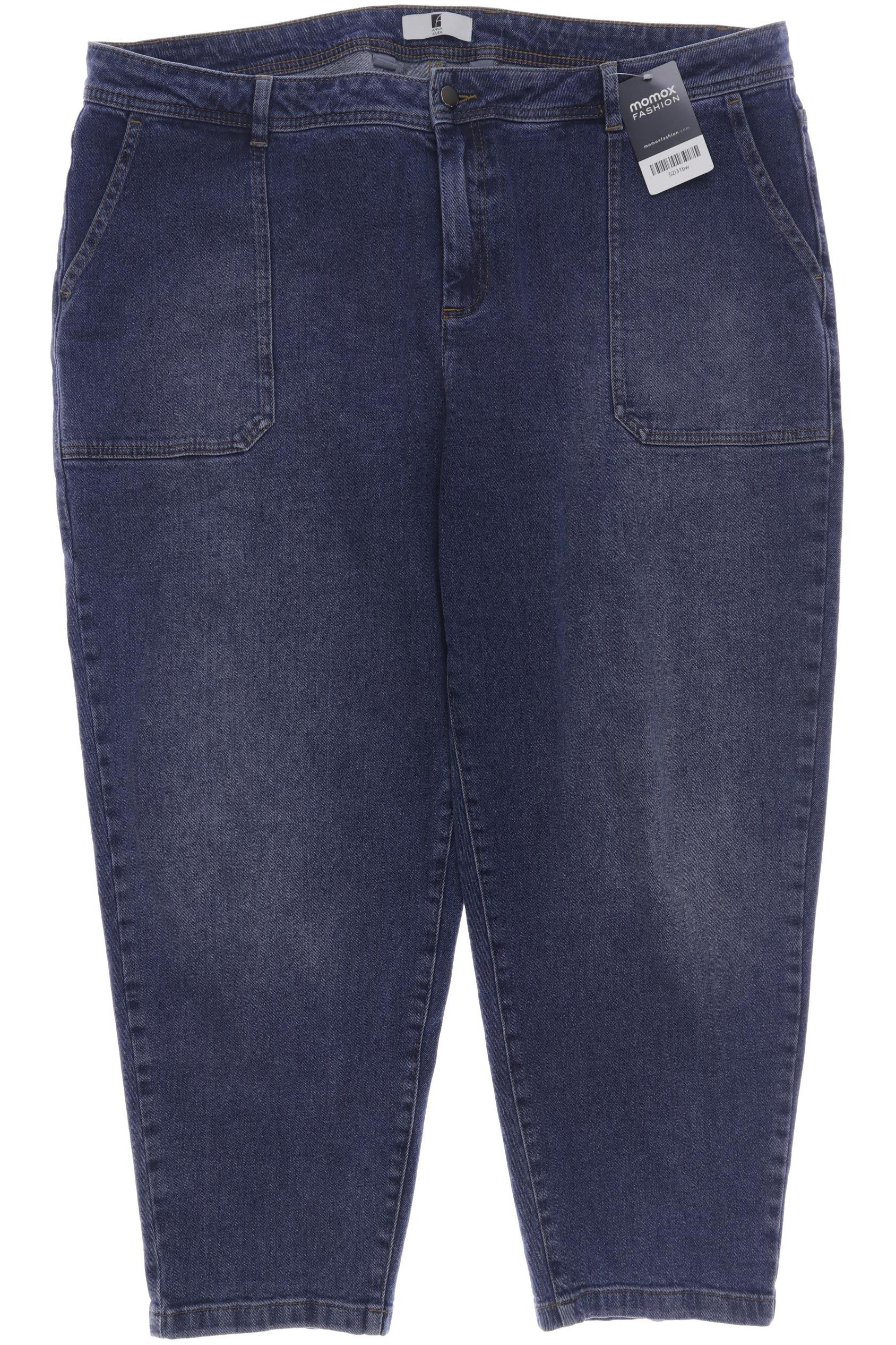 

Anna Aura by Peter Hahn Damen Jeans, marineblau, Gr. 50