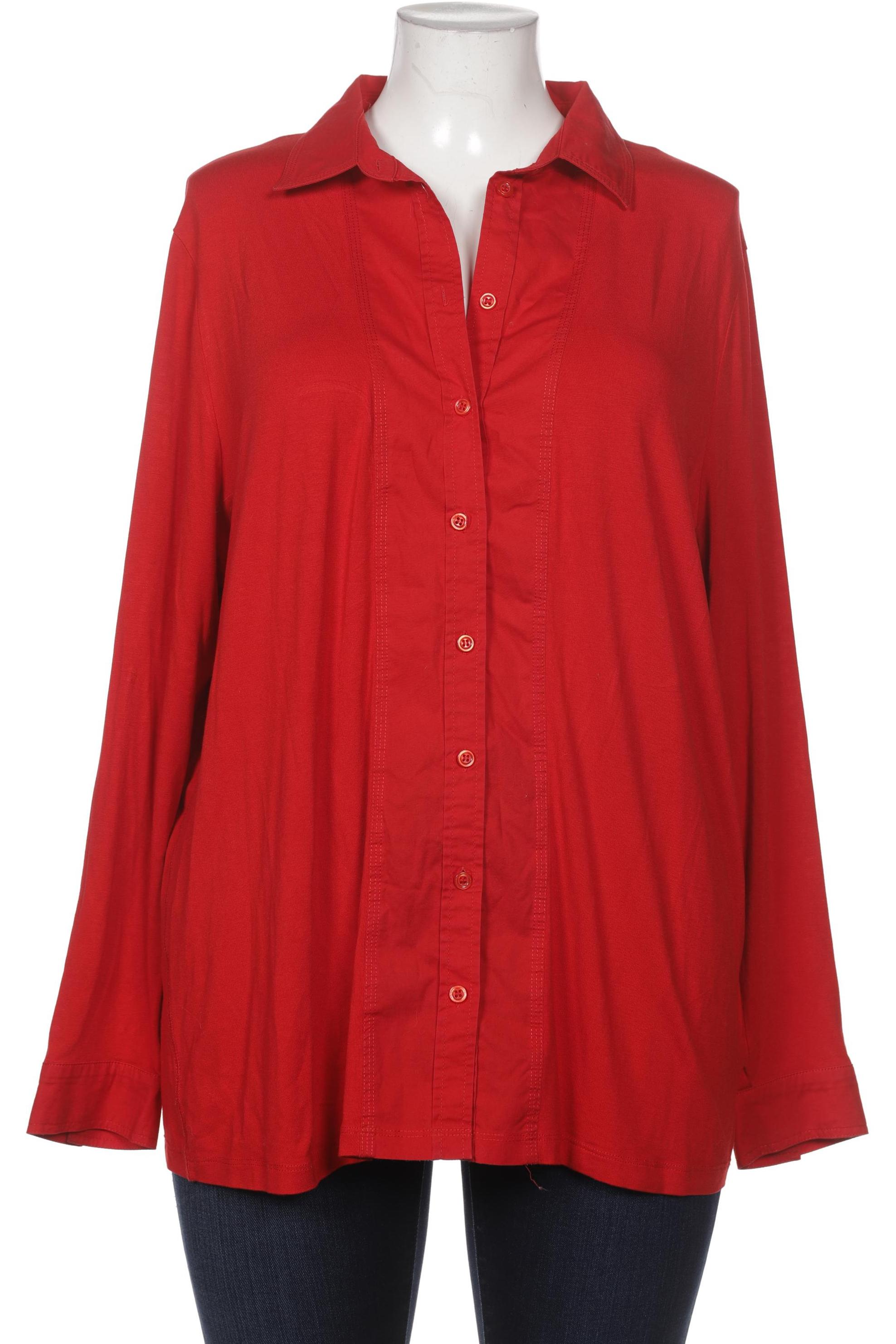 

Anna Aura by Peter Hahn Damen Bluse, rot, Gr. 50