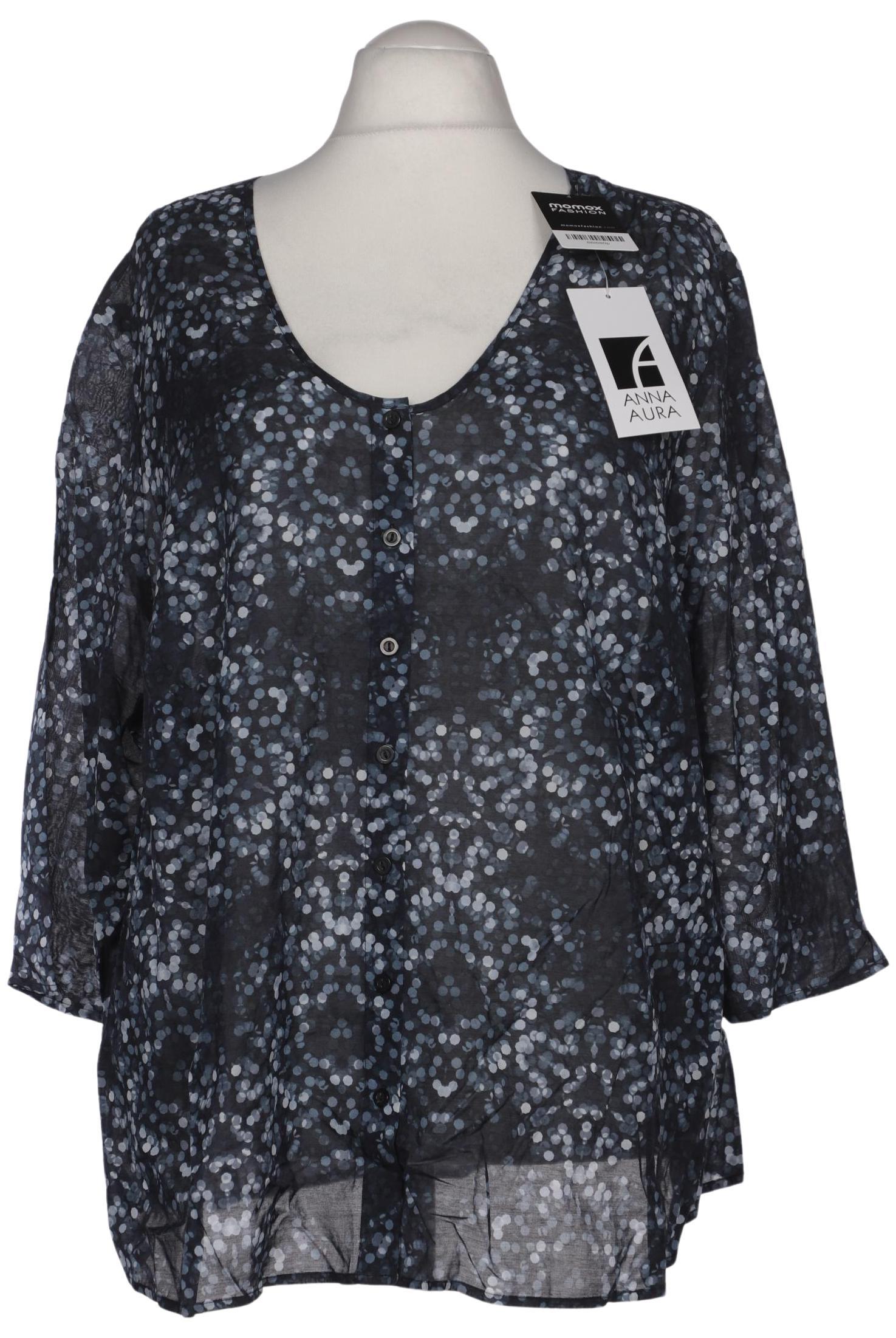

Anna Aura by Peter Hahn Damen Bluse, marineblau, Gr. 54