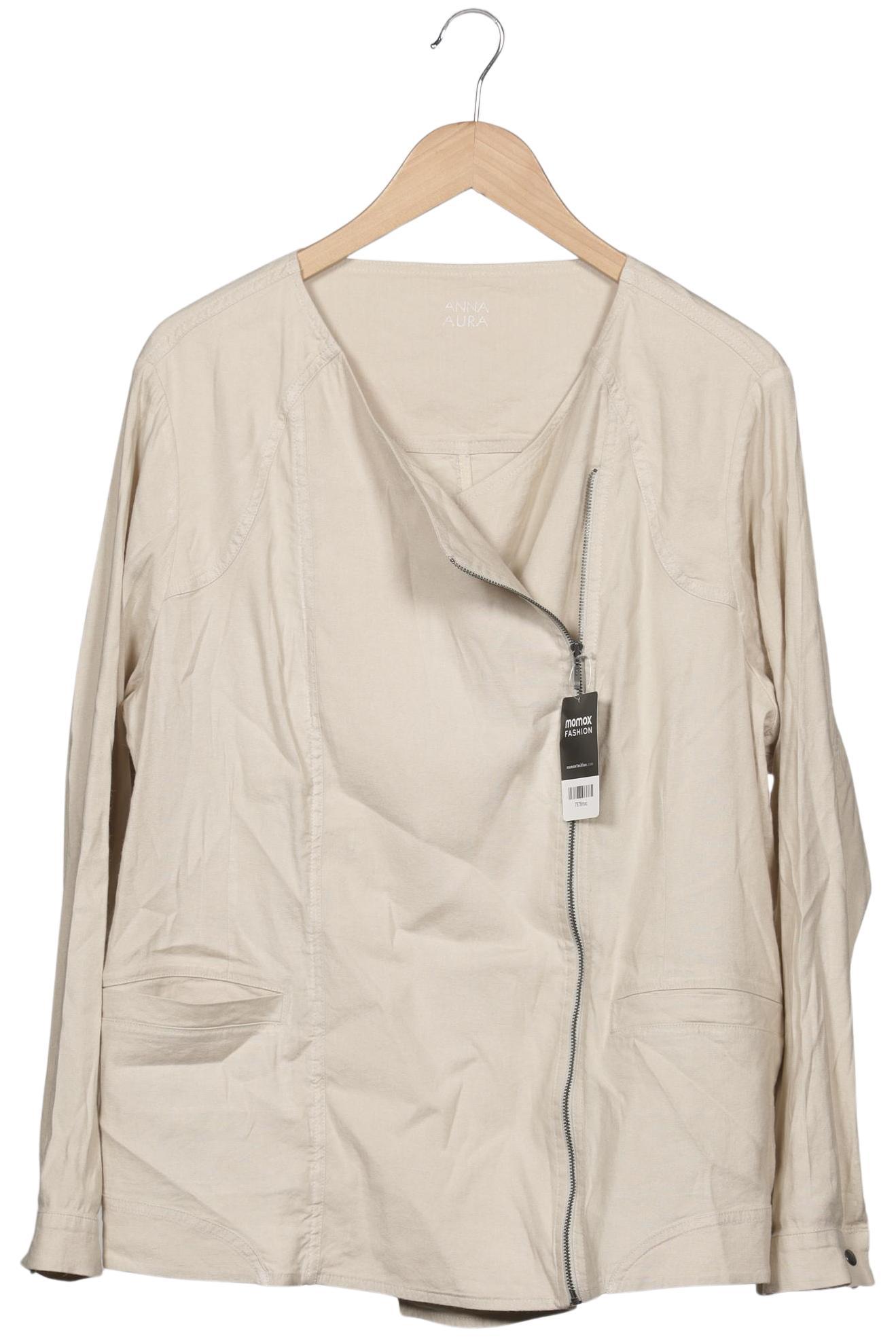 

Anna Aura by Peter Hahn Damen Jacke, beige, Gr. 48