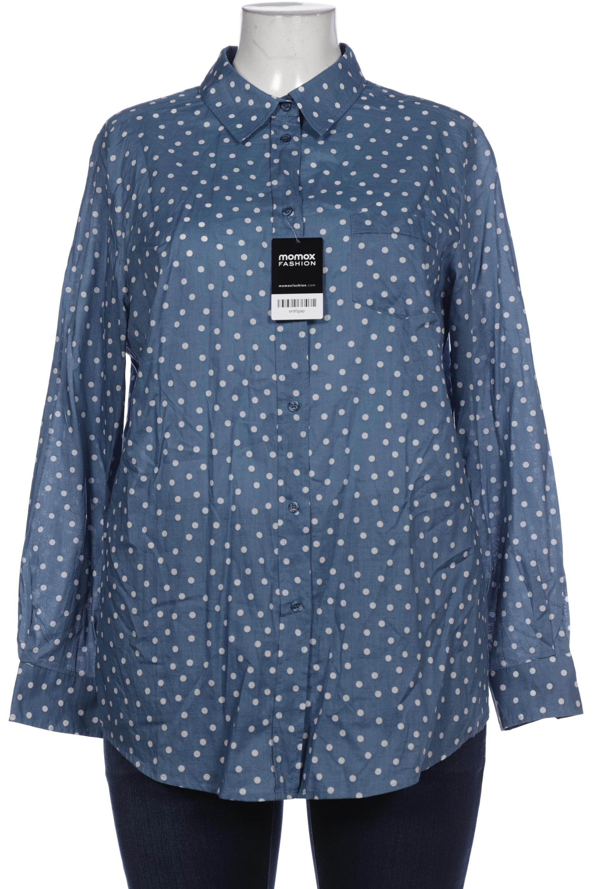 

Anna Aura by Peter Hahn Damen Bluse, blau, Gr. 48