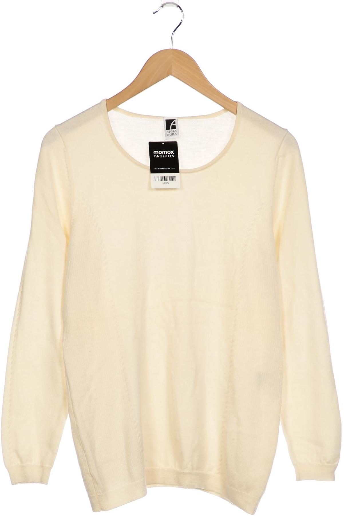 

Anna Aura by Peter Hahn Damen Pullover, cremeweiß, Gr. 42