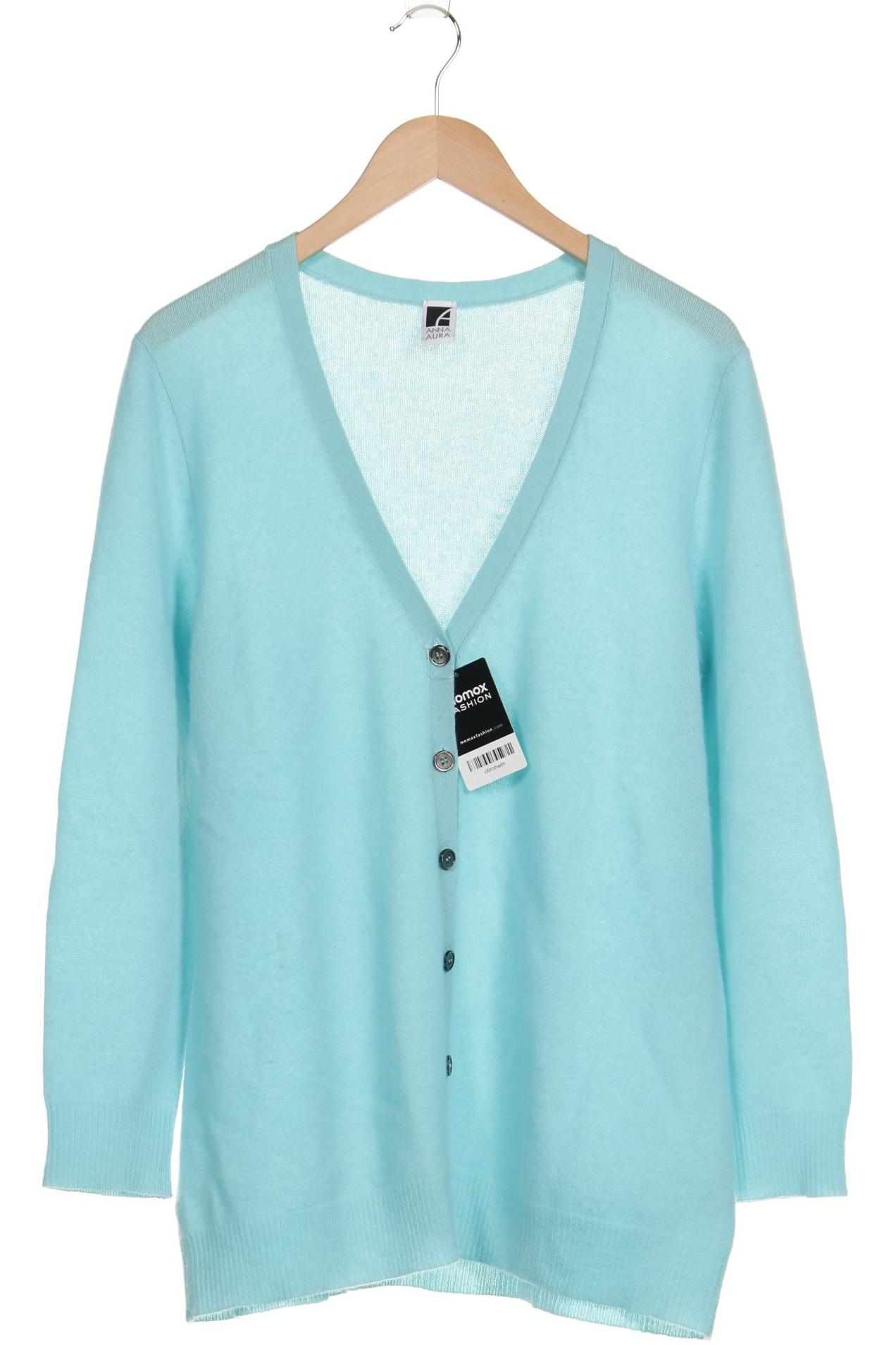 

Anna Aura by Peter Hahn Damen Strickjacke, blau, Gr. 48