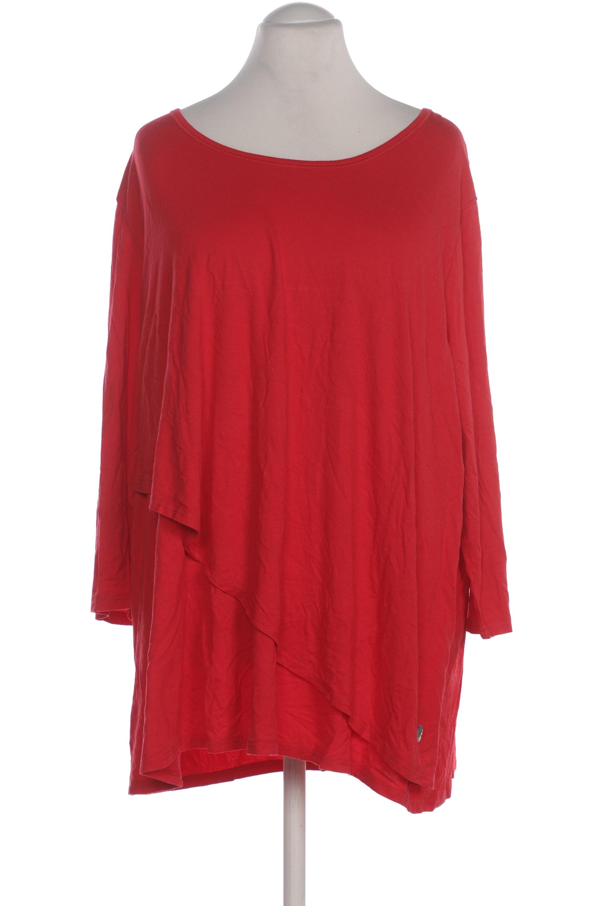 

Anna Aura by Peter Hahn Damen Langarmshirt, rot, Gr. 54