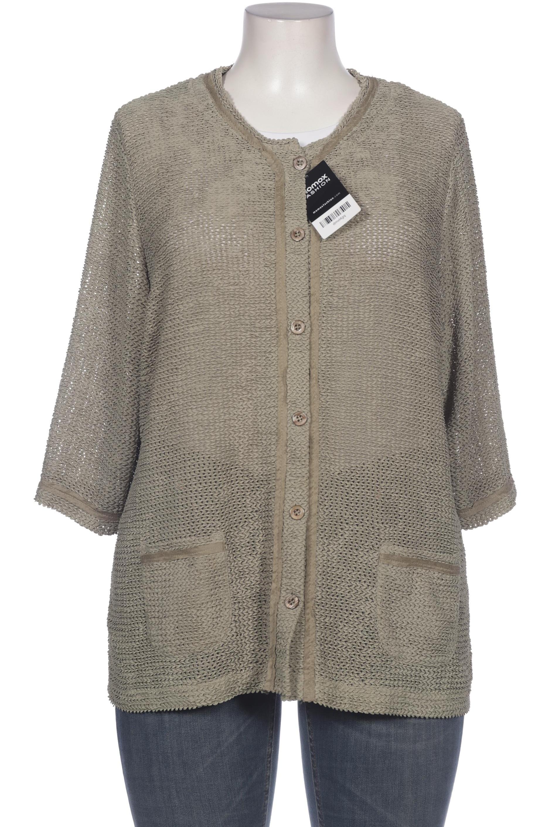 

Anna Aura by Peter Hahn Damen Strickjacke, grün, Gr. 48