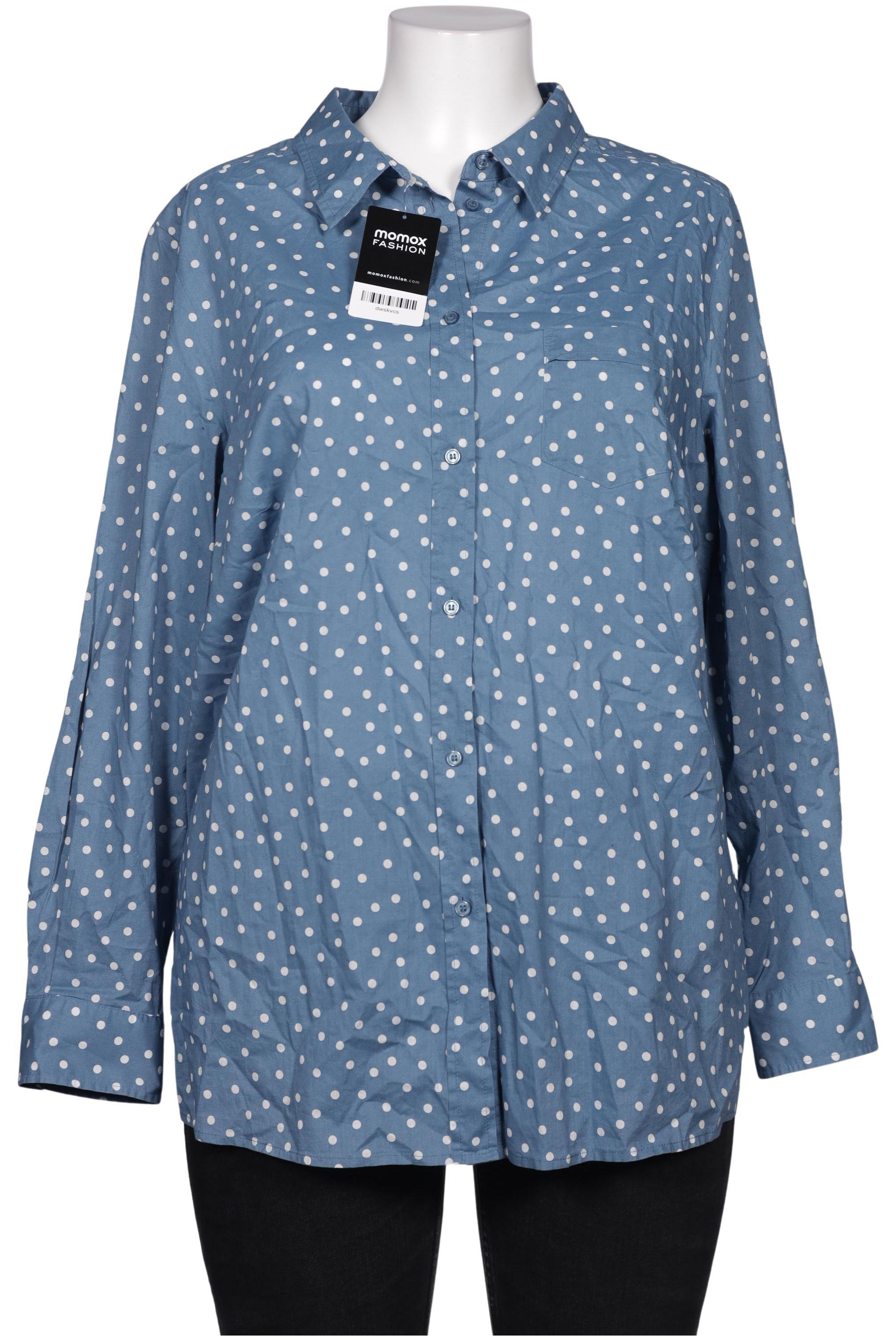

Anna Aura by Peter Hahn Damen Bluse, blau, Gr. 50