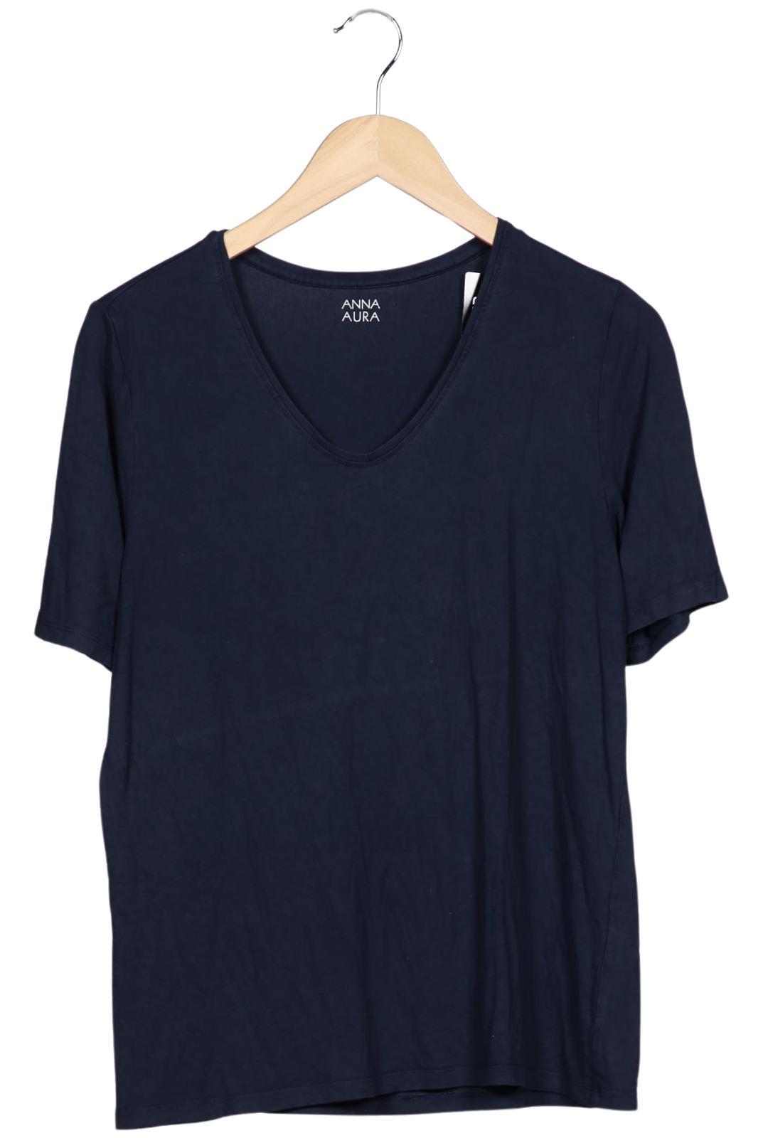 

Anna Aura by Peter Hahn Damen T-Shirt, marineblau, Gr. 38