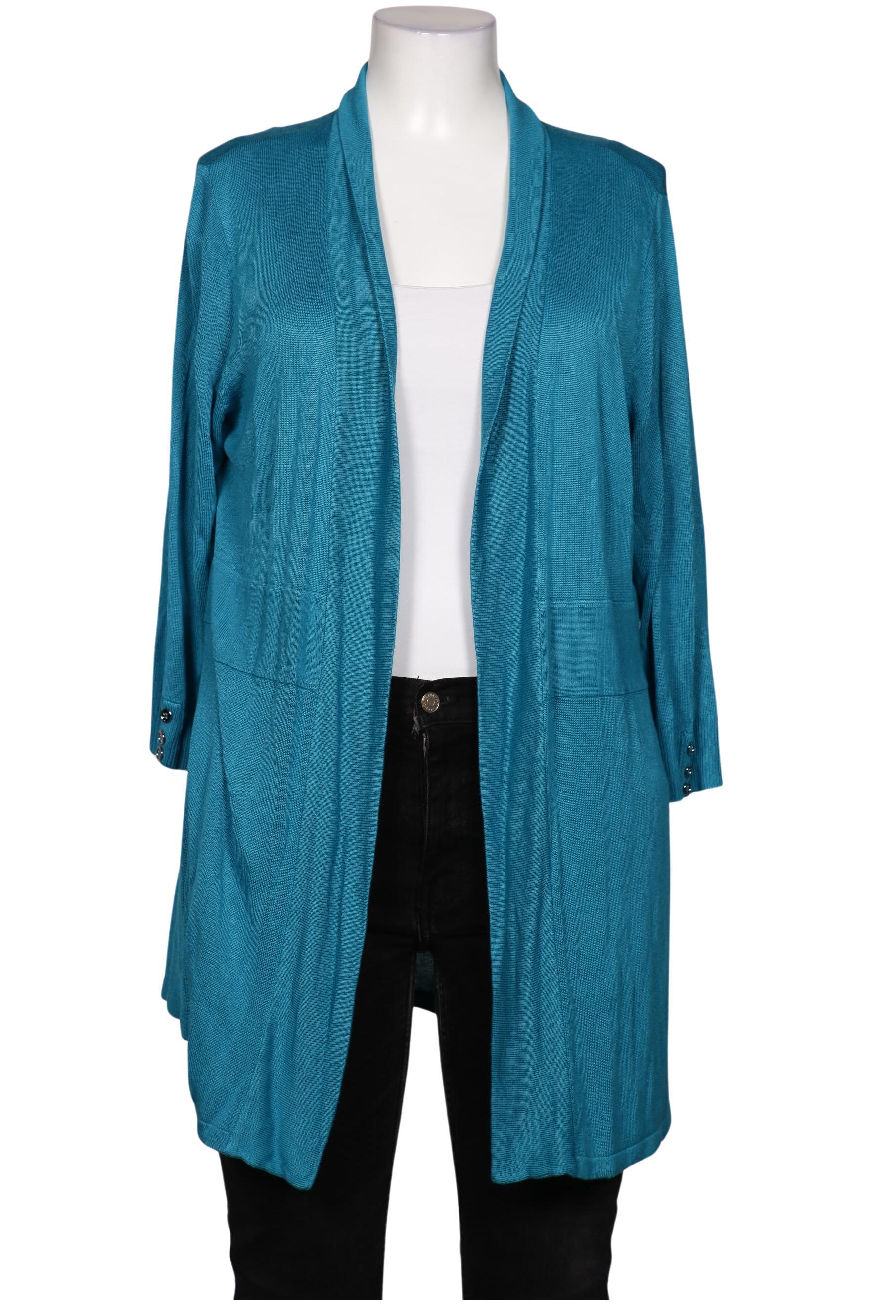 

Anna Aura by Peter Hahn Damen Strickjacke, blau, Gr. 46