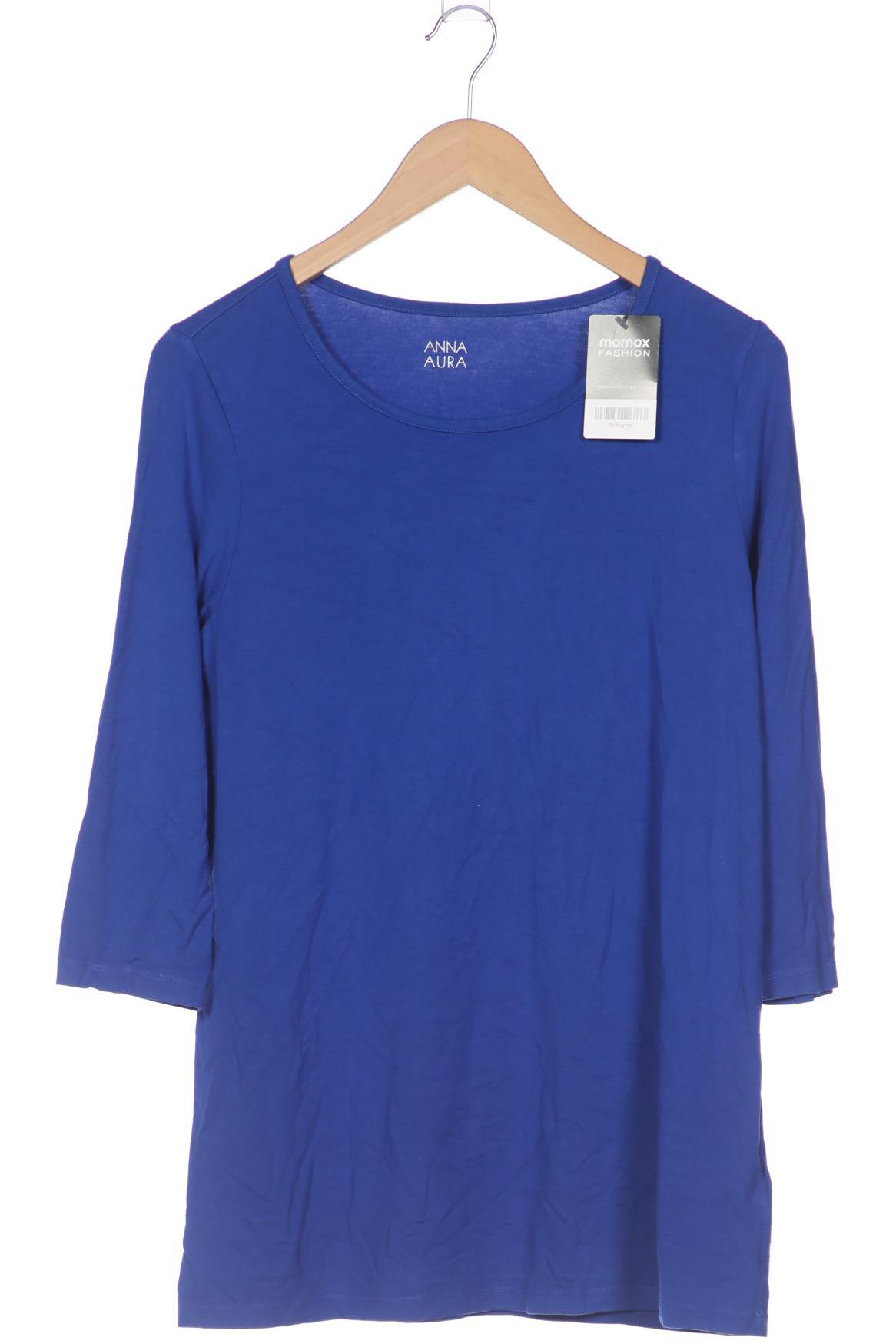 

Anna Aura by Peter Hahn Damen Langarmshirt, blau, Gr. 42
