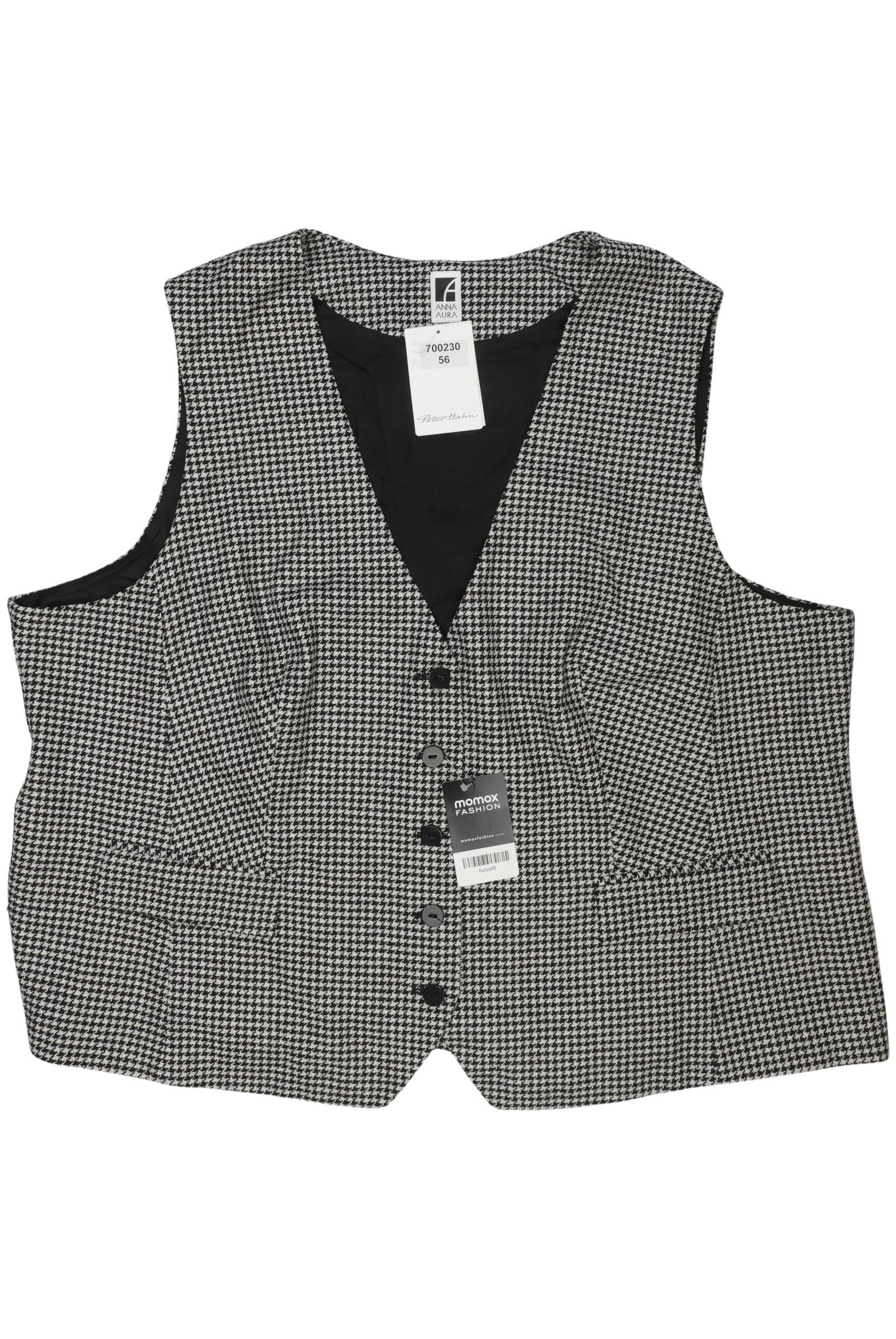 

Anna Aura by Peter Hahn Damen Weste, grau, Gr. 56